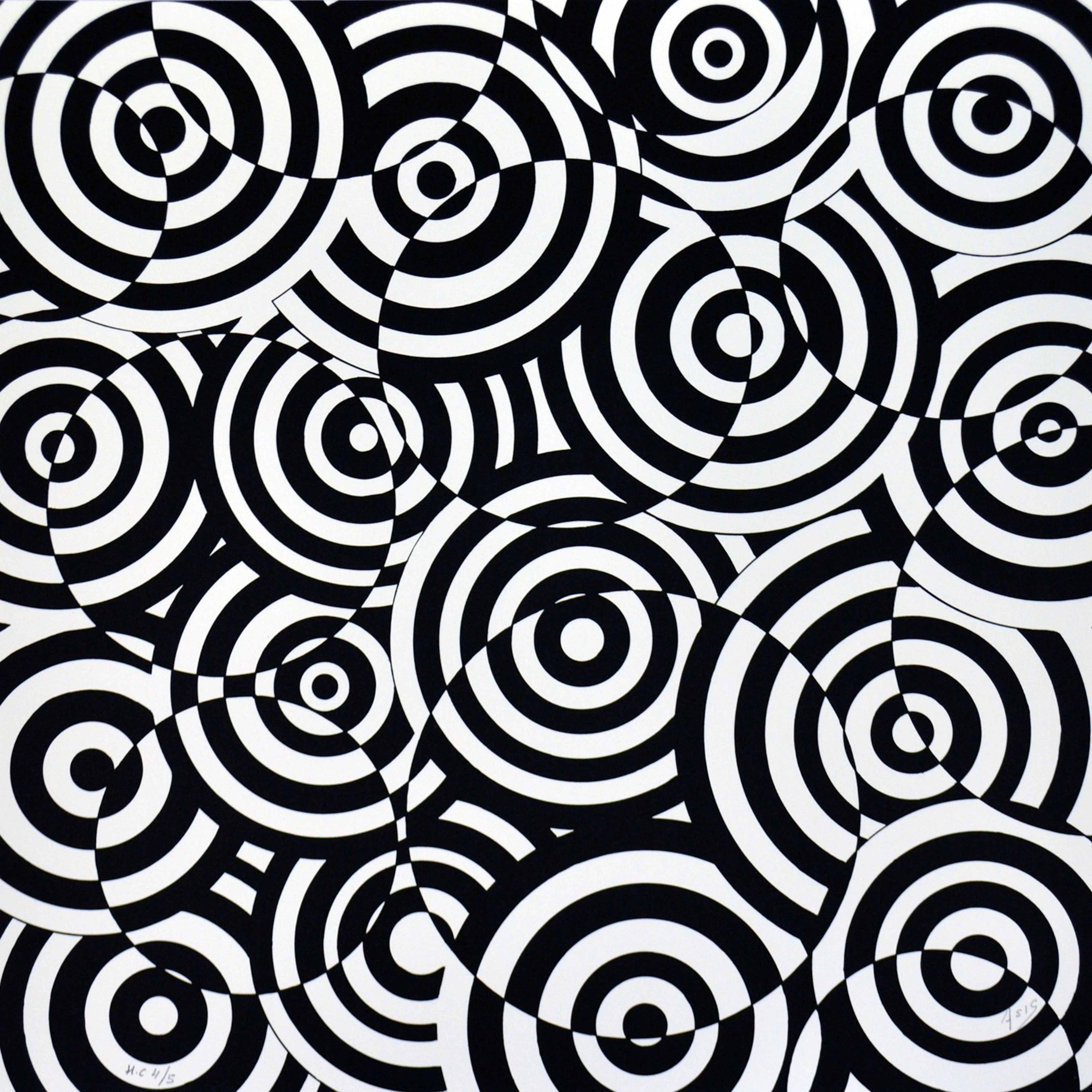 ANTONIO ASIS - Sans titre 1, 2013 - Lithographie signée au crayon