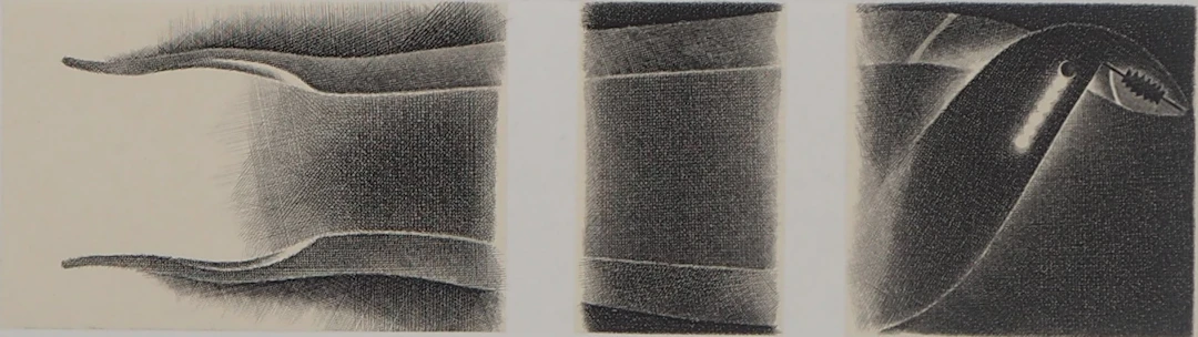 Jacques Muron - Divinité : Horus, 2000 - Gravure originale signée