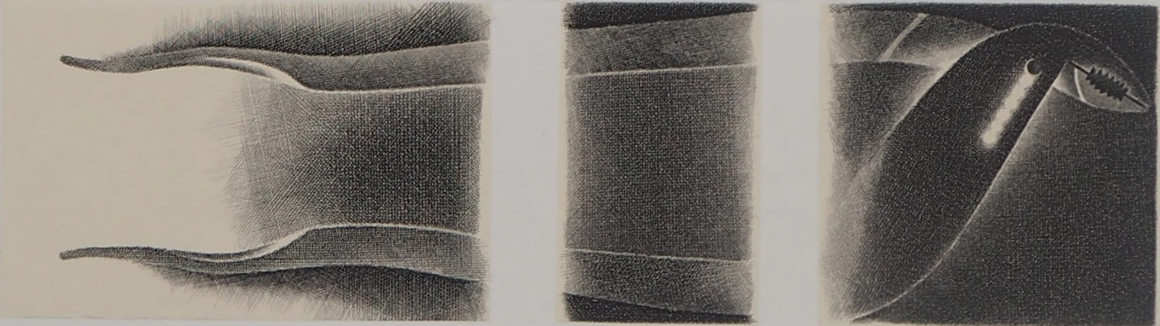 Jacques Muron - Divinité : Horus, 2000 - Gravure originale signée