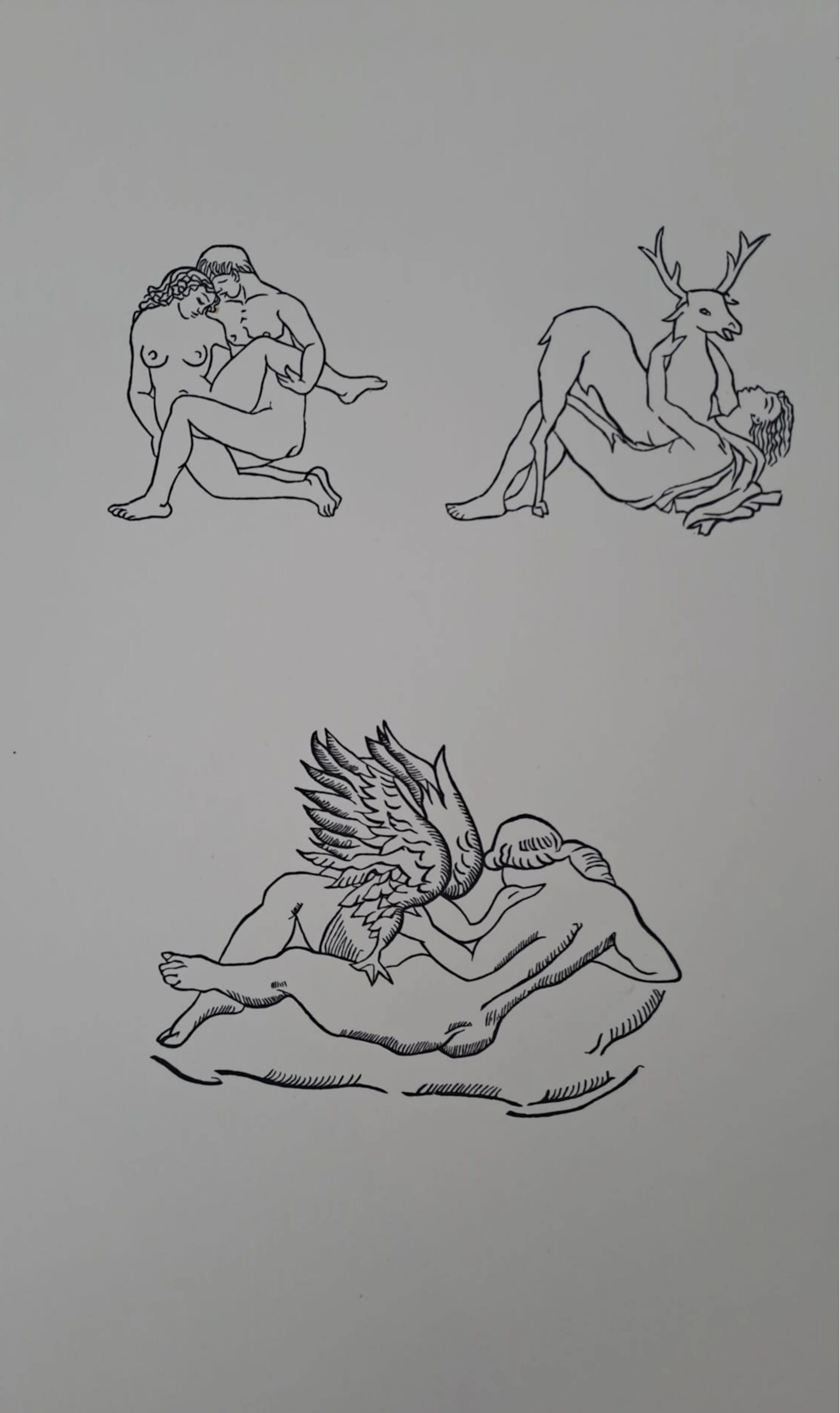 Aristide Maillol (d’après) - Scènes amoureuses - Lithographie offset