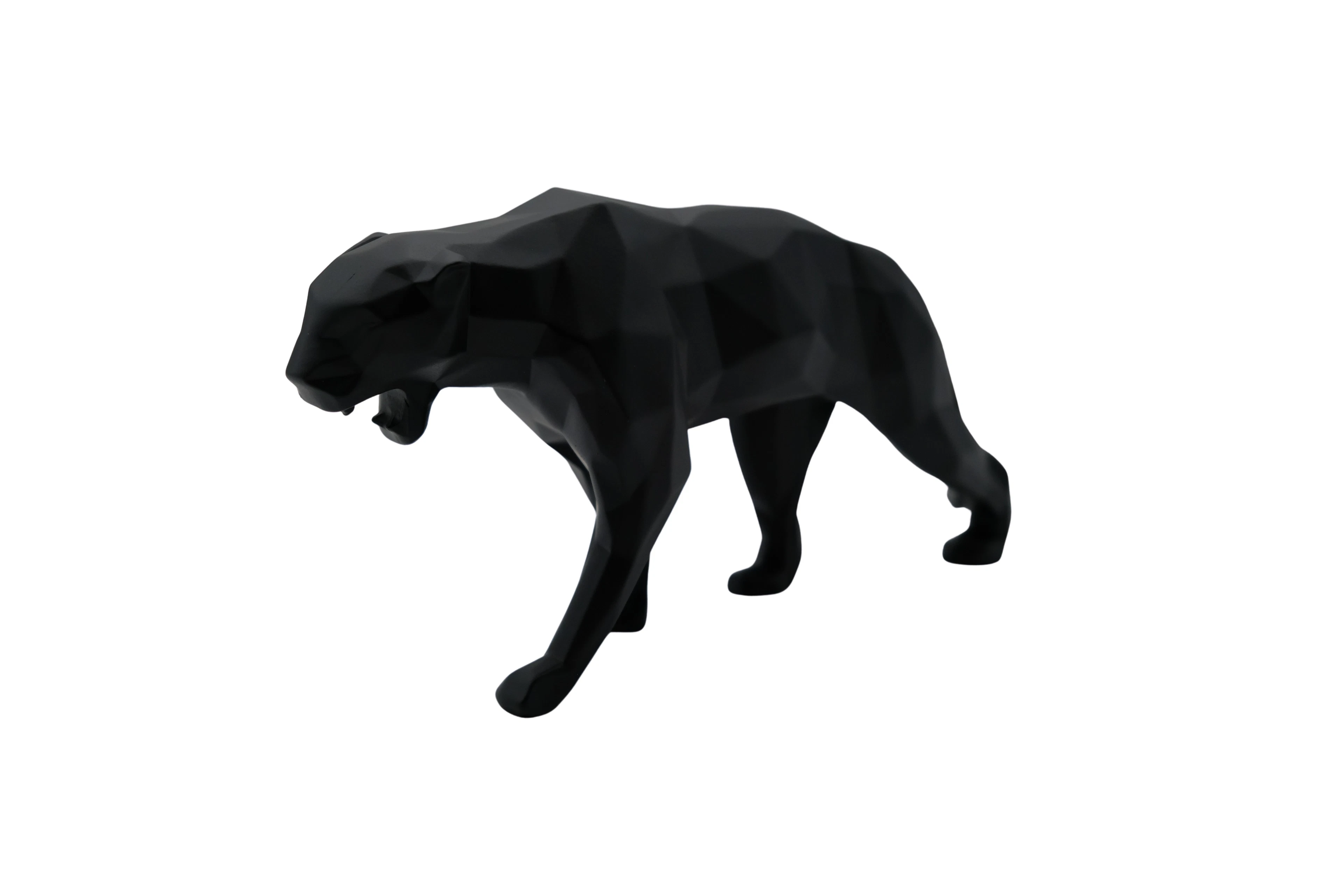 Richard ORLINSKI : Panther Spirit (Matte Black edition) - Sculpture originale