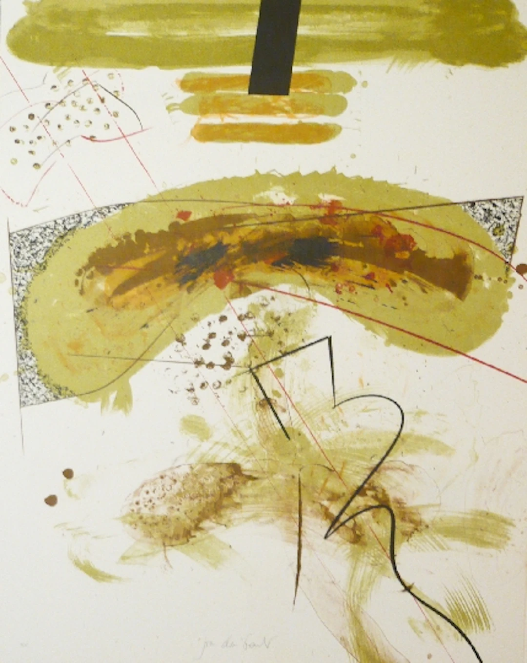Joan DURAN BENET - Belize 7, lithographie signée et numérotée