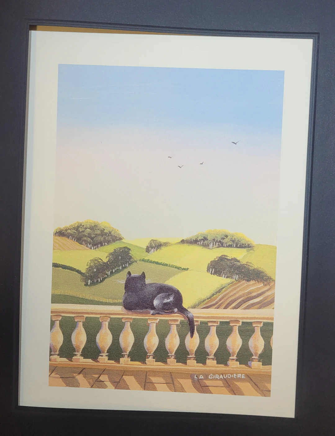 Mady DE LA GIRAUDIERE - Les Chats 1, 1980 - Lithographie originale