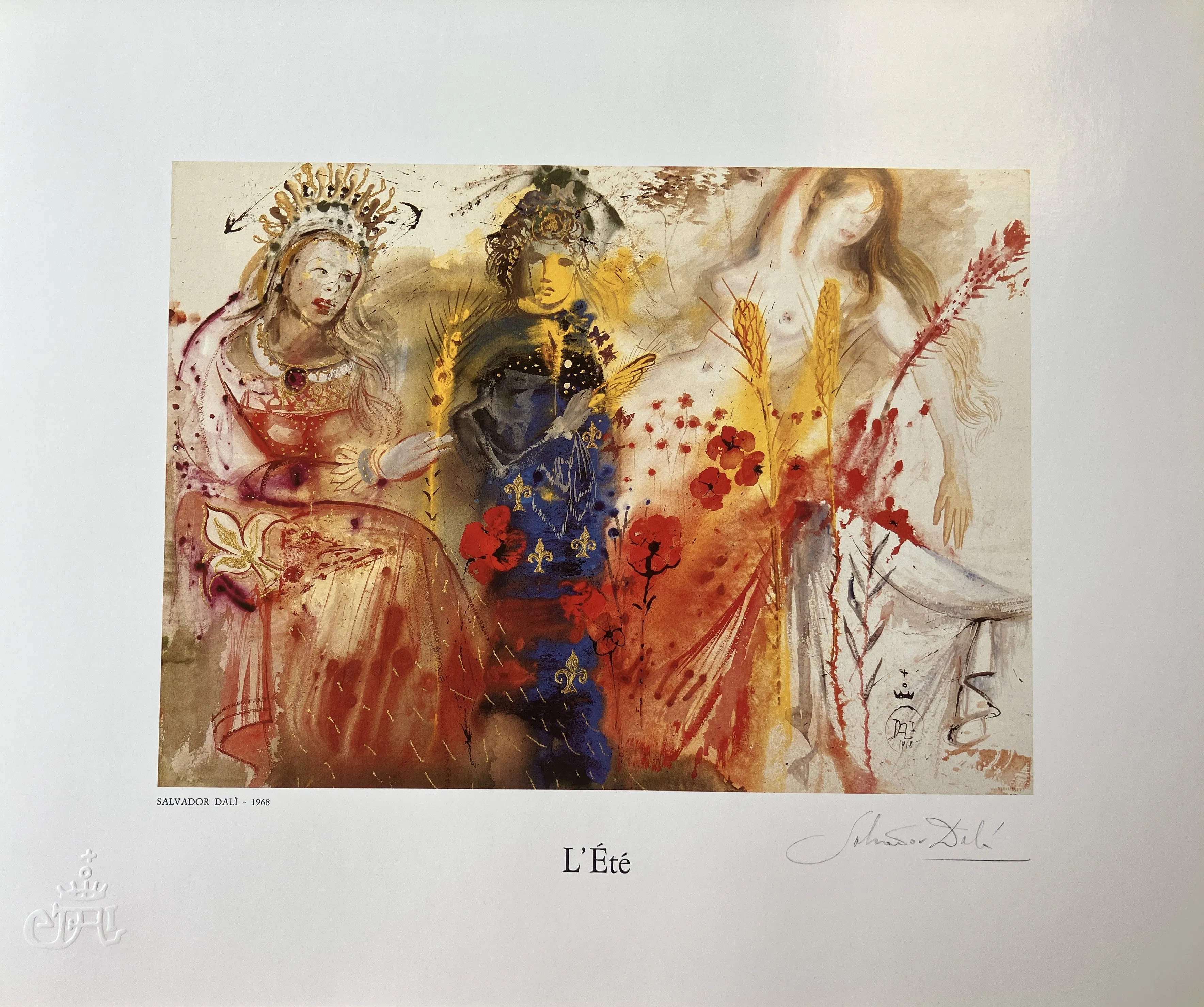 Salvador DALI - Portfolio - Les Quatre Saisons