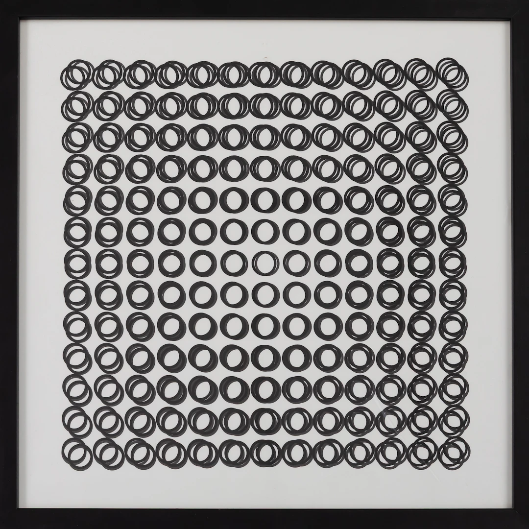Victor VASARELY : Composition cinétique VIII