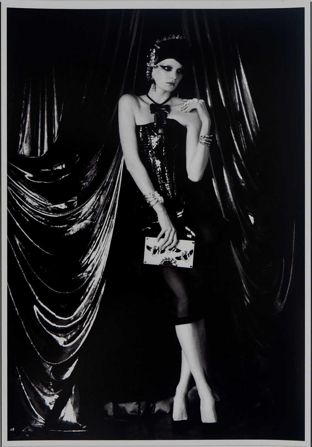 Irina IONESCO : Soirée mondaine, Tirage argentique original