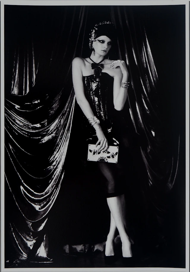 Irina IONESCO : Soirée mondaine, Tirage argentique original
