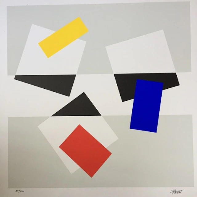 Joël FROMENT - Hommage à Matisse I, sérigraphie signée