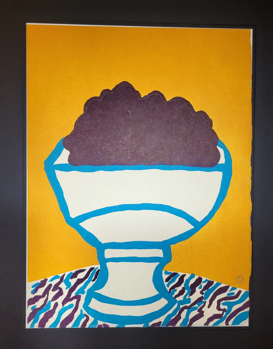 Fernand DUBUIS - Le cantique du Soleil VI,1970 - Lithographie originale signée