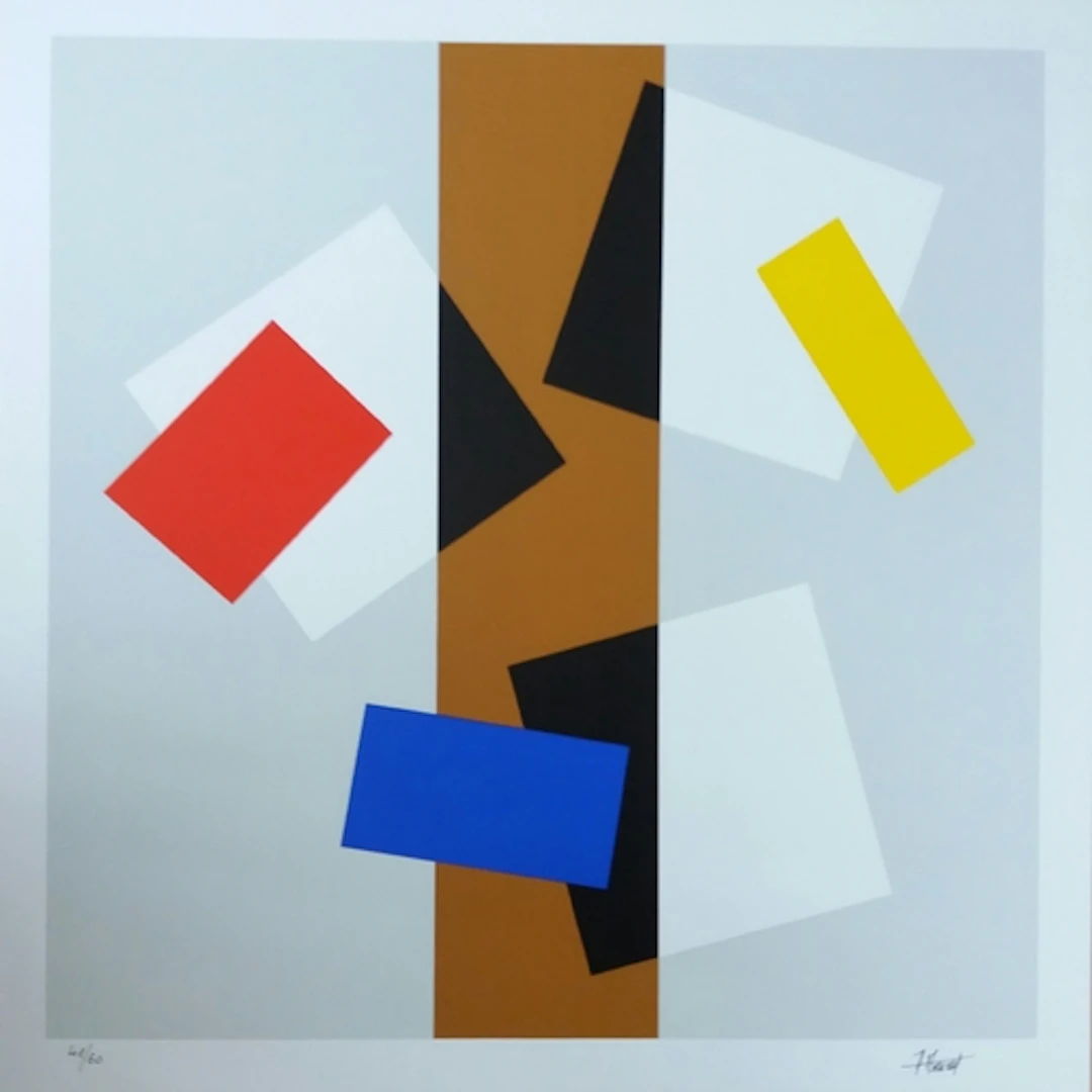 Joël FROMENT - Hommage à Matisse III, 2016, sérigraphie signée
