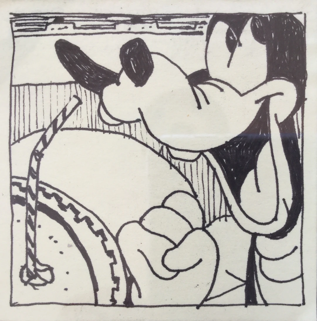 Rafael ALTERIO - Dingo, 2010 - Dessin à l’encre signé