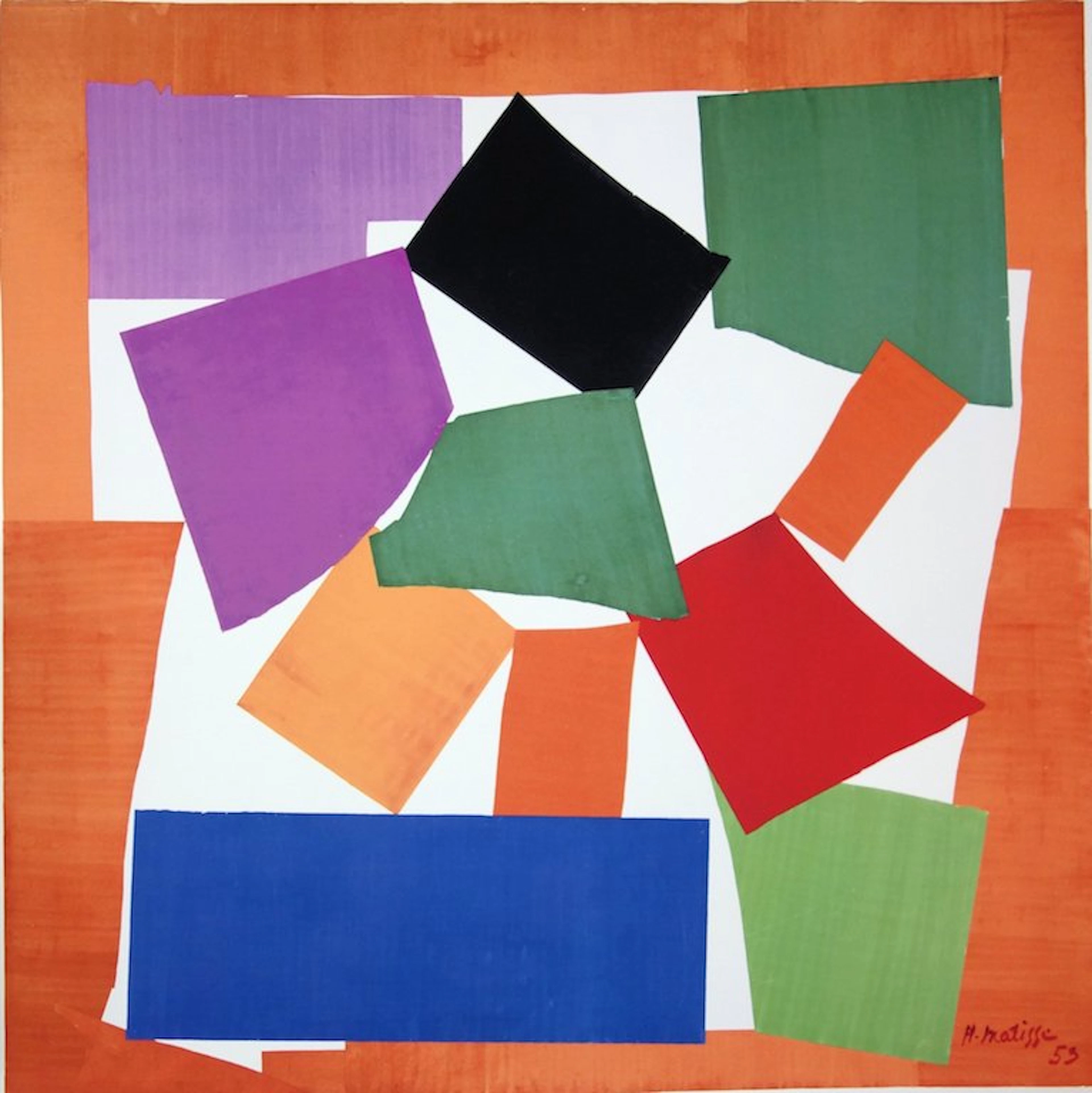 Henri MATISSE : L’escargot - Sérigraphie signée