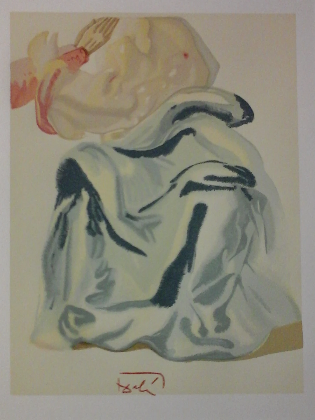 Salvador DALI - La Divine Comédie 10, 1960 - Gravure sur bois signée