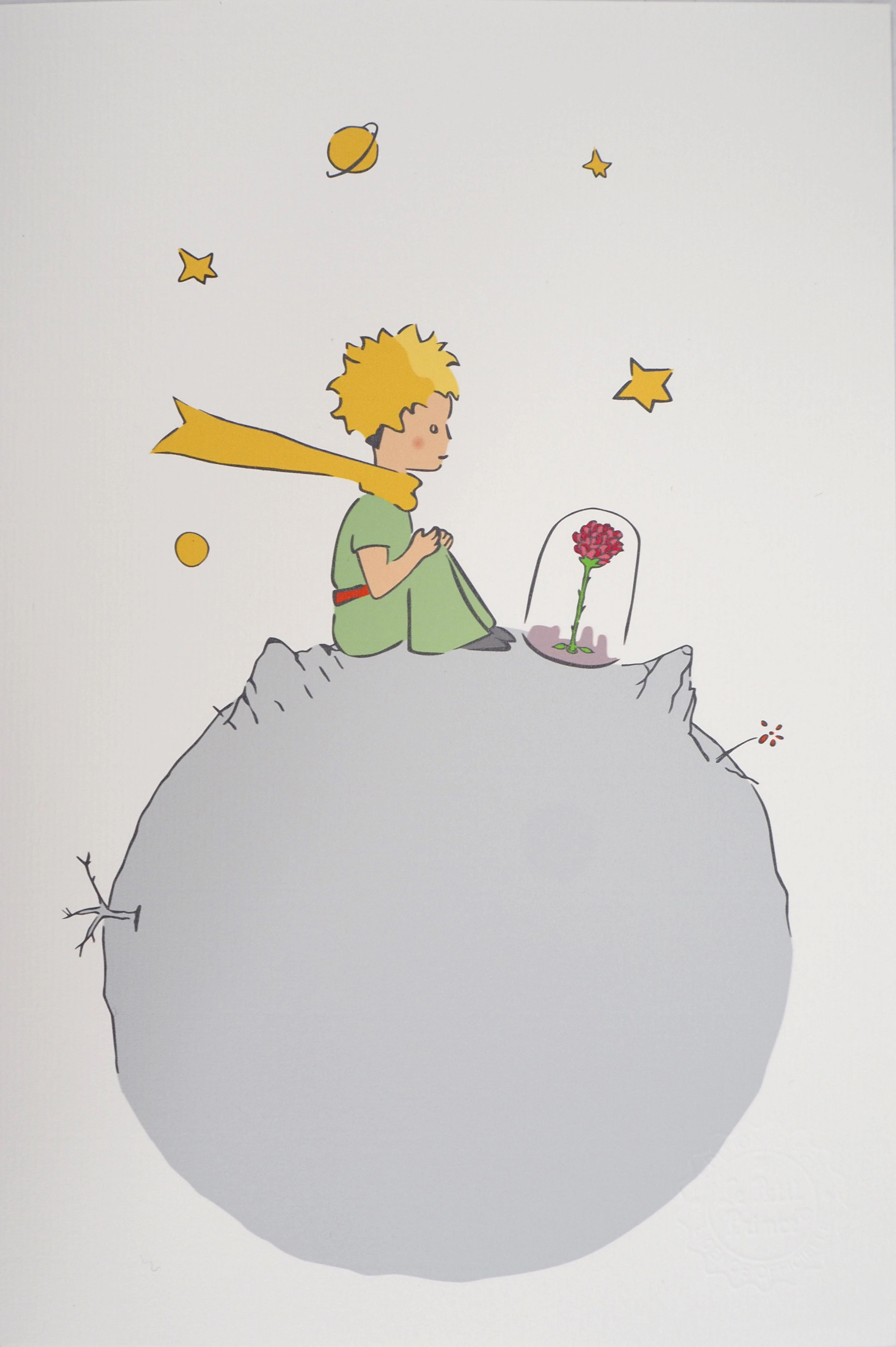 Antoine de Saint-Exupéry (d’après) - Le Petit Prince et la Rose, 2022