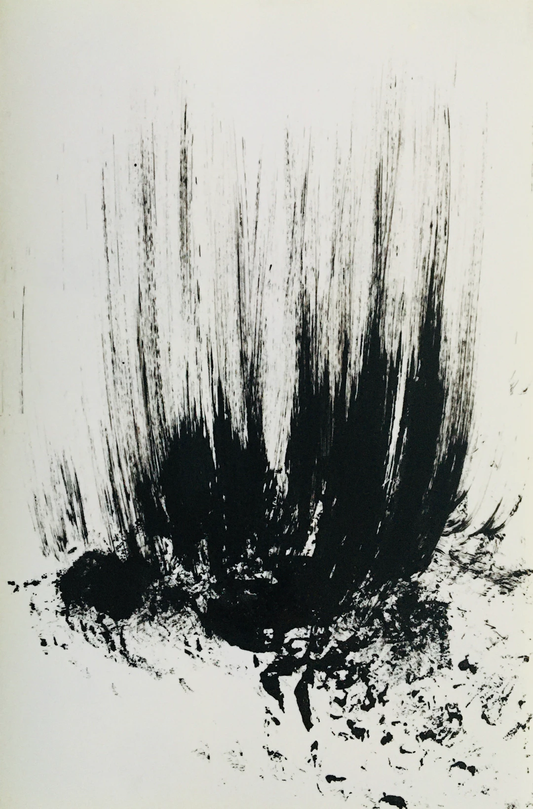 Philippe COGNEE - Broussailles, 2016 - Dessin signé