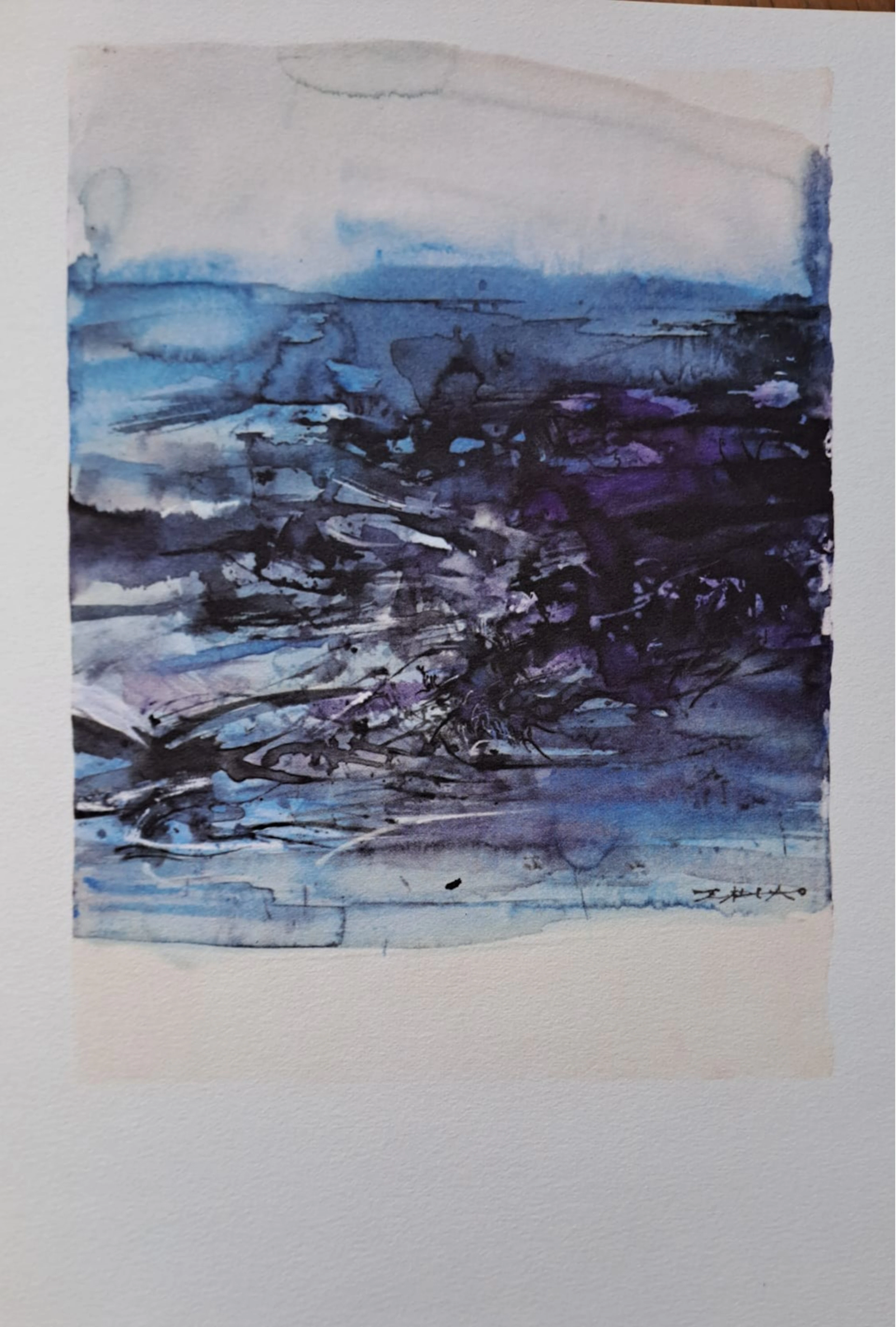 Zao Wou Ki - Illuminations - Héliogravure - signée