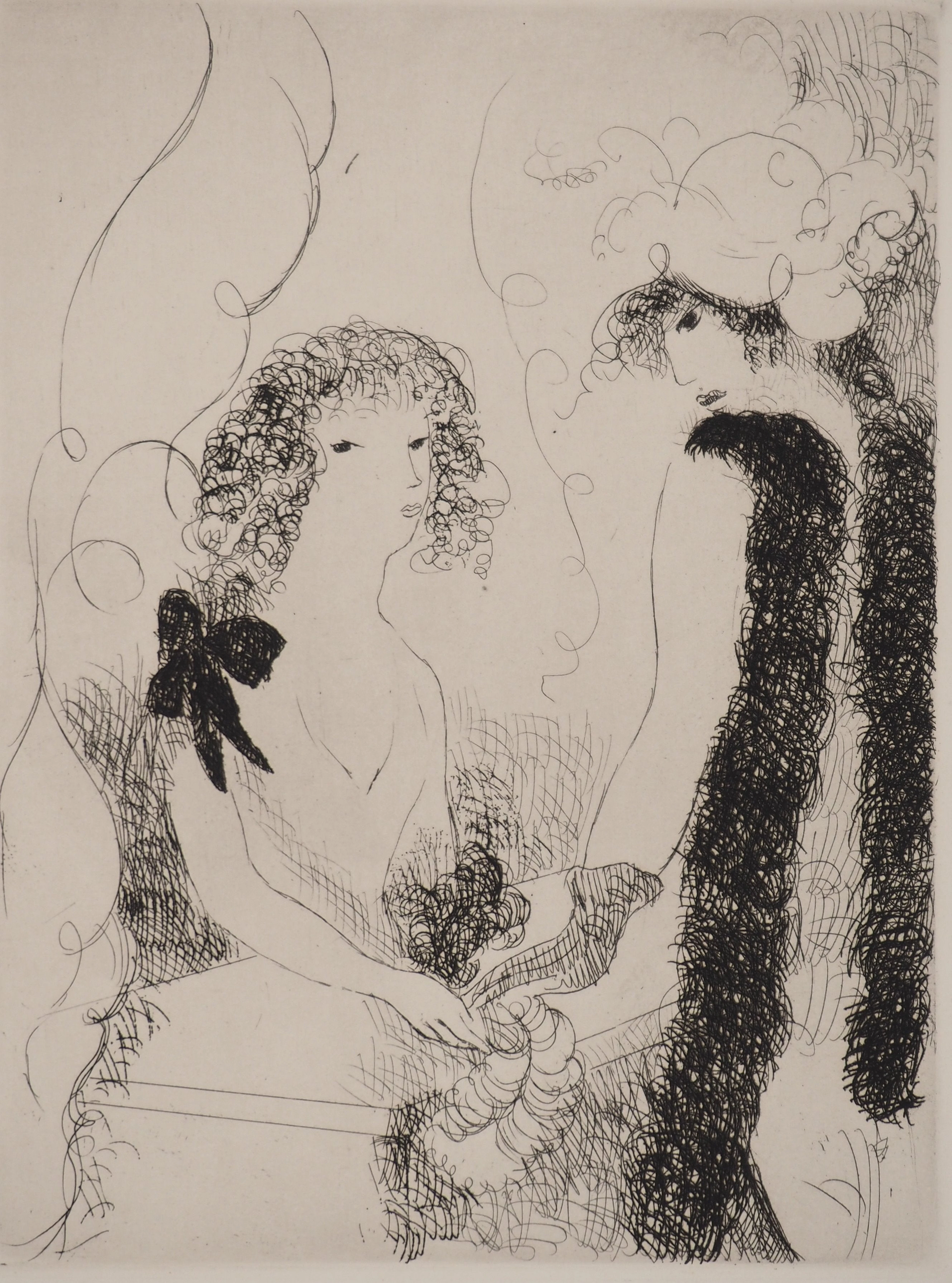 Marie LAURENCIN : Frivolités, Gravure originale