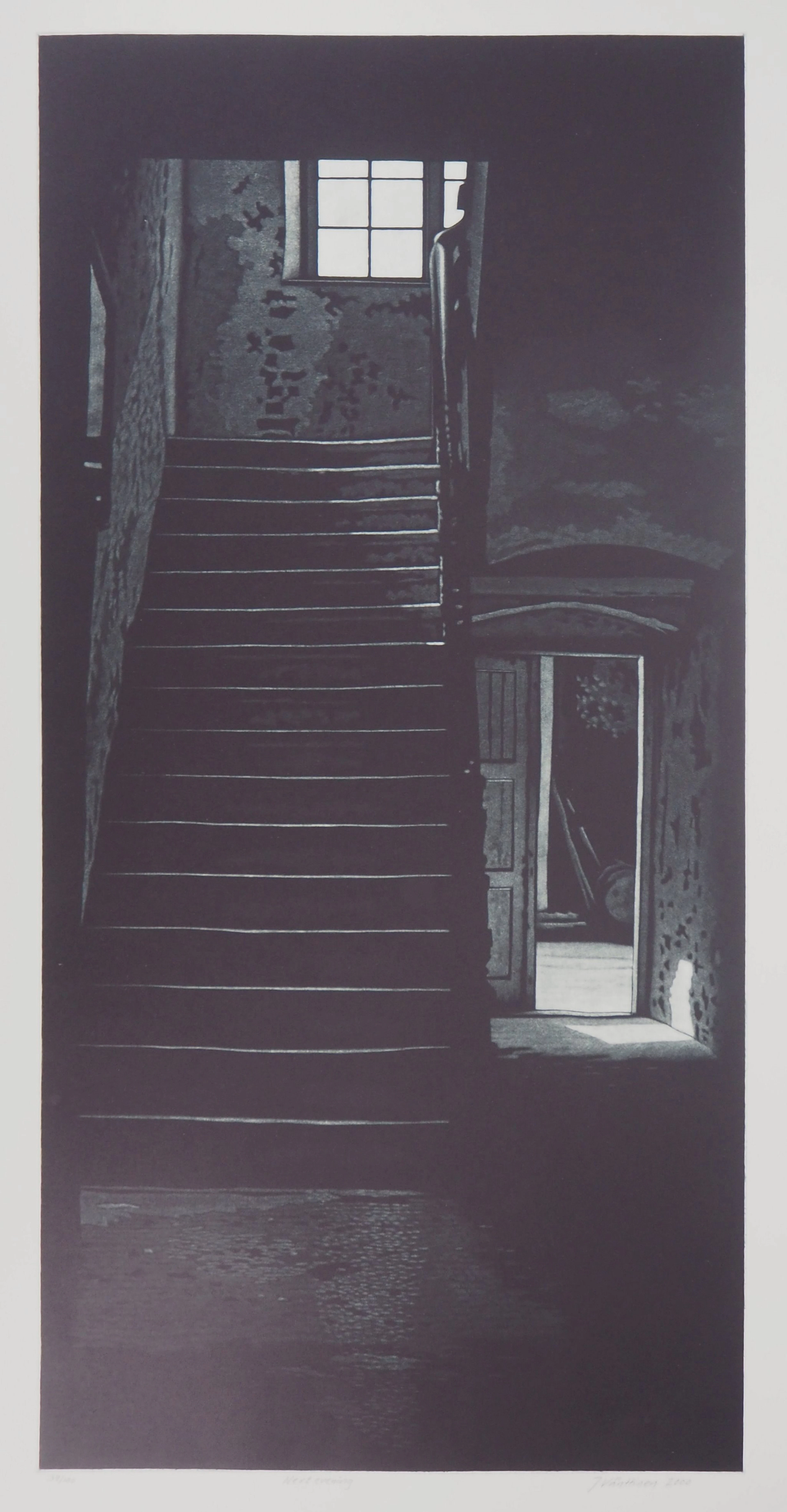 Jukka VANTTINEN : Le lendemain, 2000 - Gravure originale signée