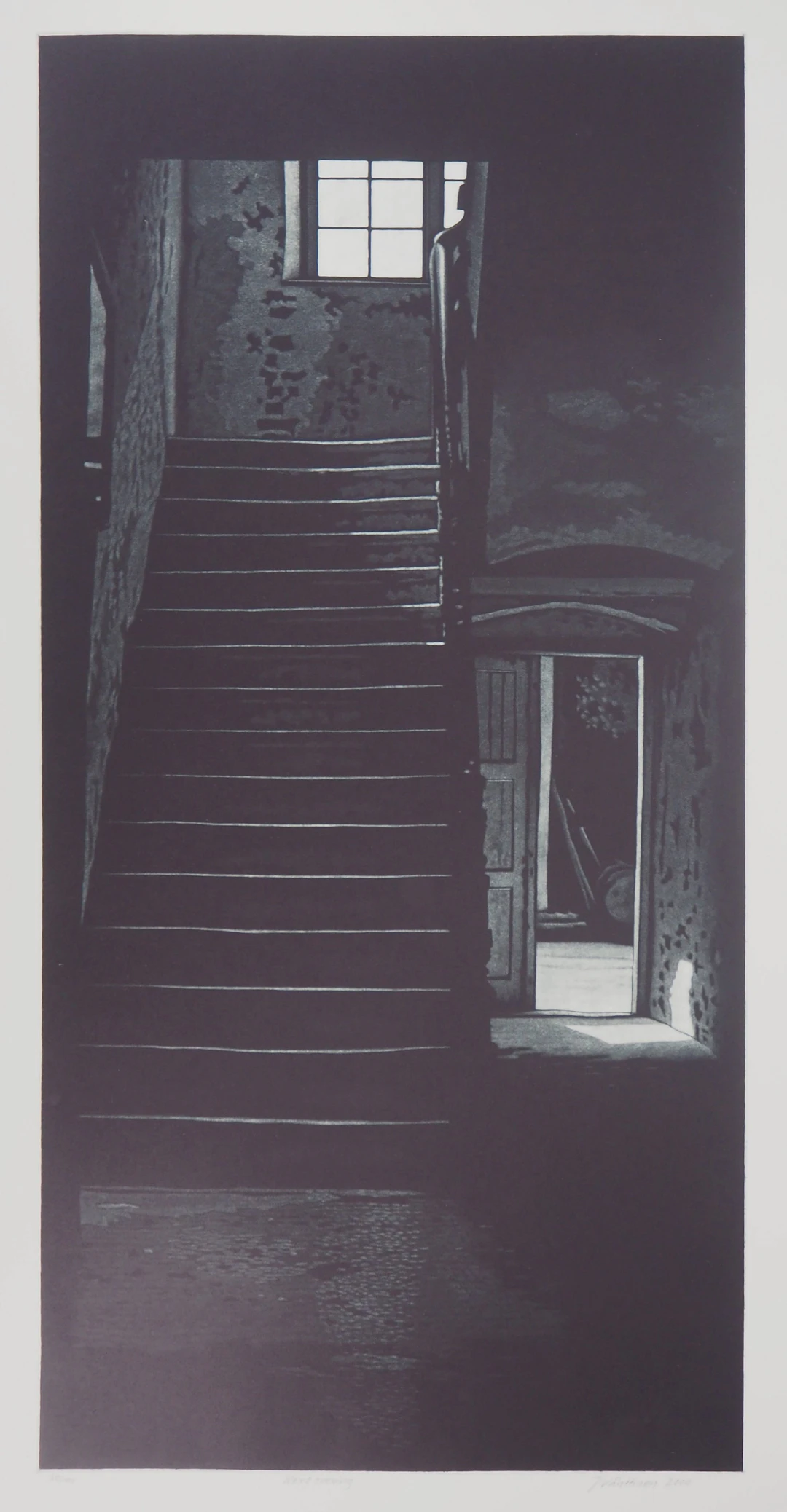 Jukka VANTTINEN : Le lendemain, 2000 - Gravure originale signée