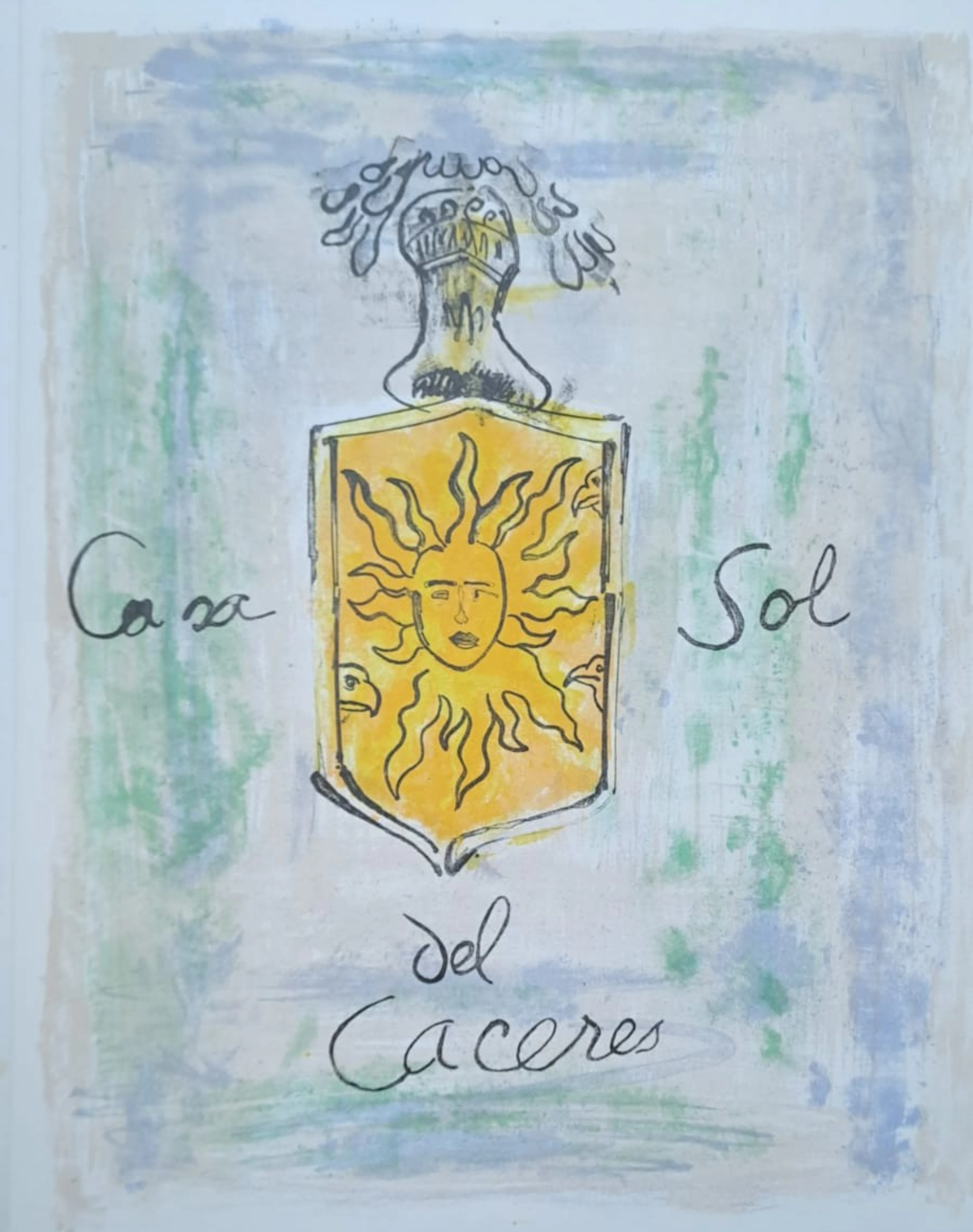 Jacques Birr - Casa sol del Caceres - Lithographie originale