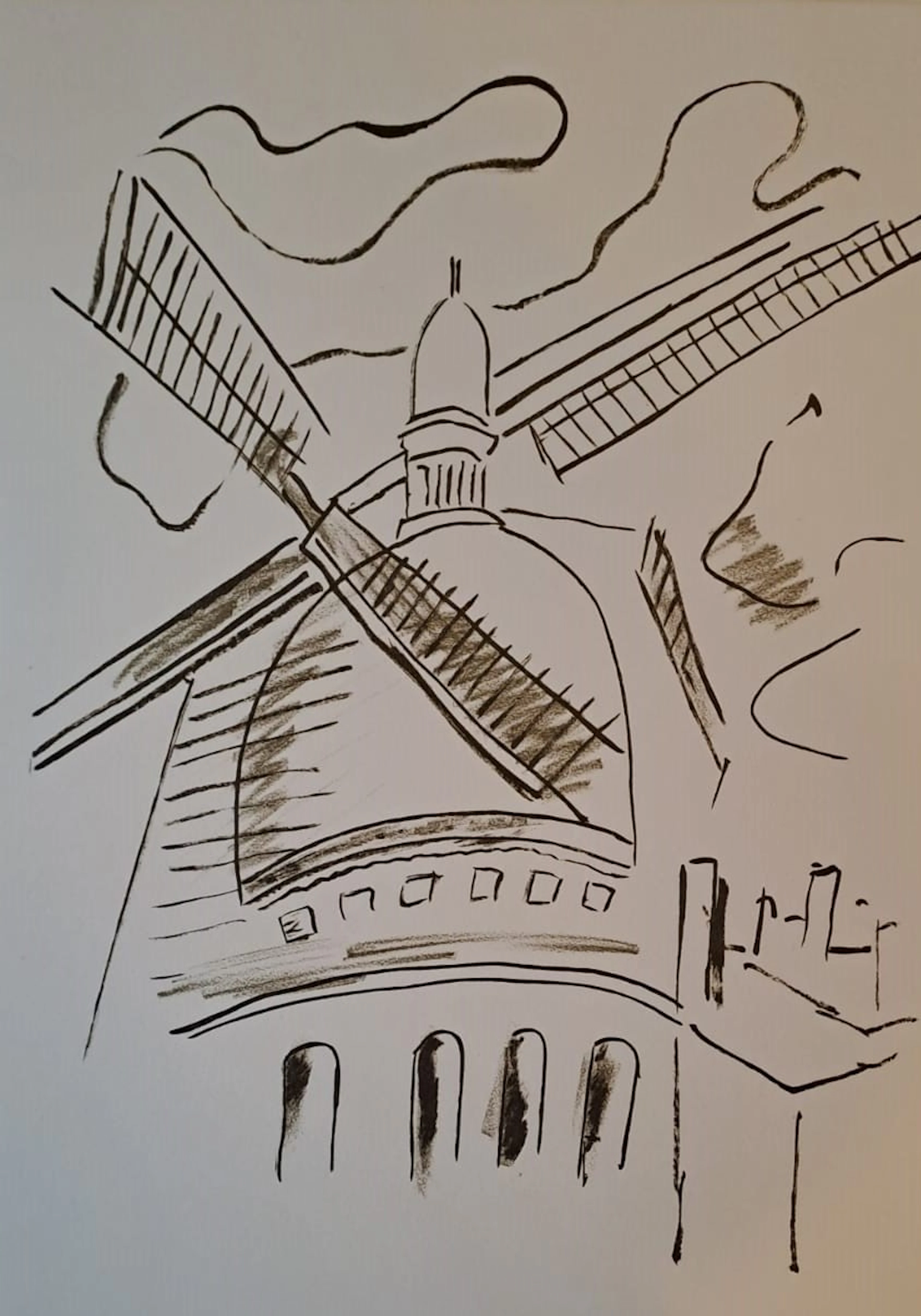 Fernand Léger (d’après) - Le Sacré-Coeur - Lithographie offset