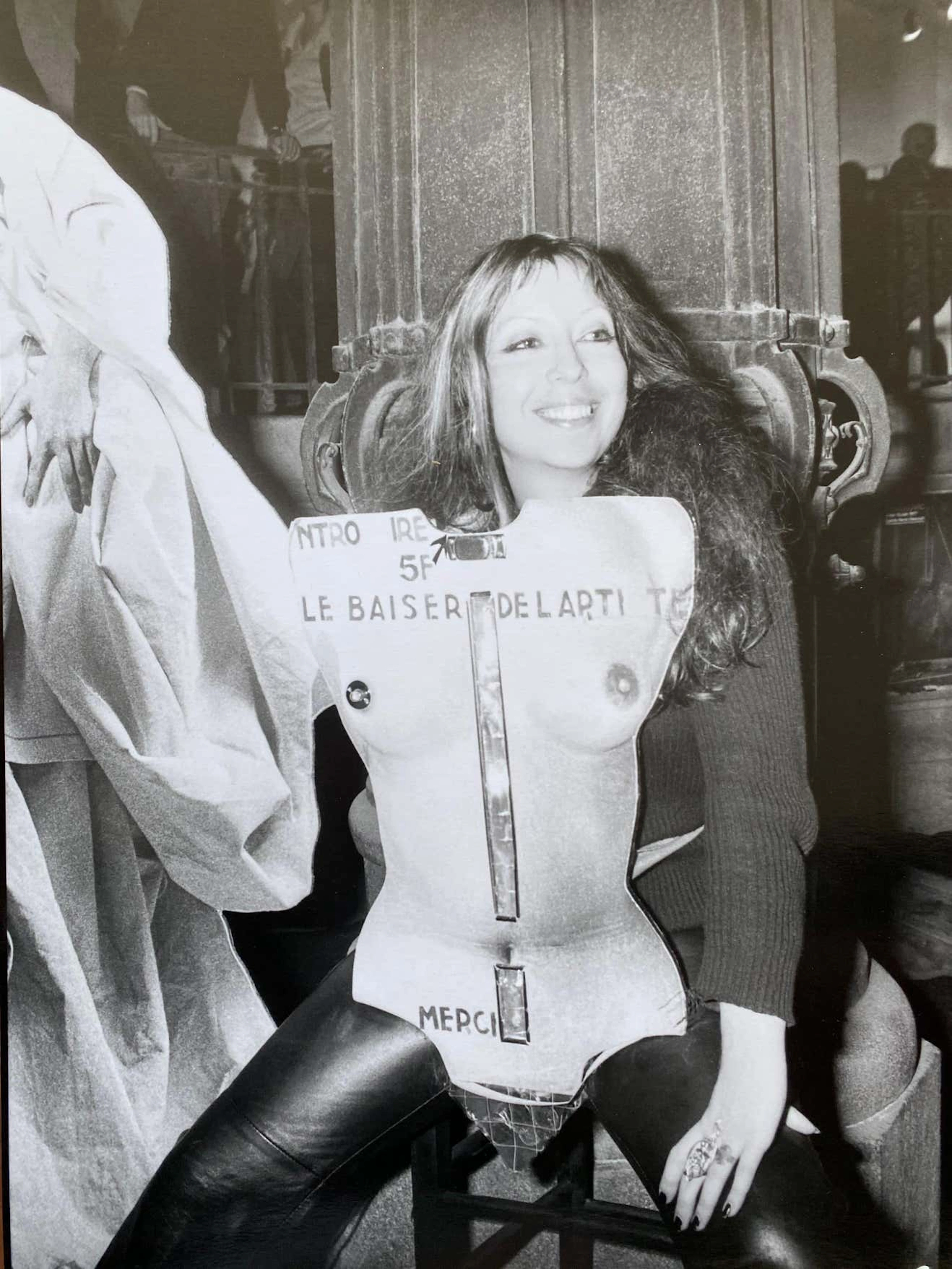 Patrick Siccoli - Orlan, Le Baiser de l’Artiste - Impression argentée