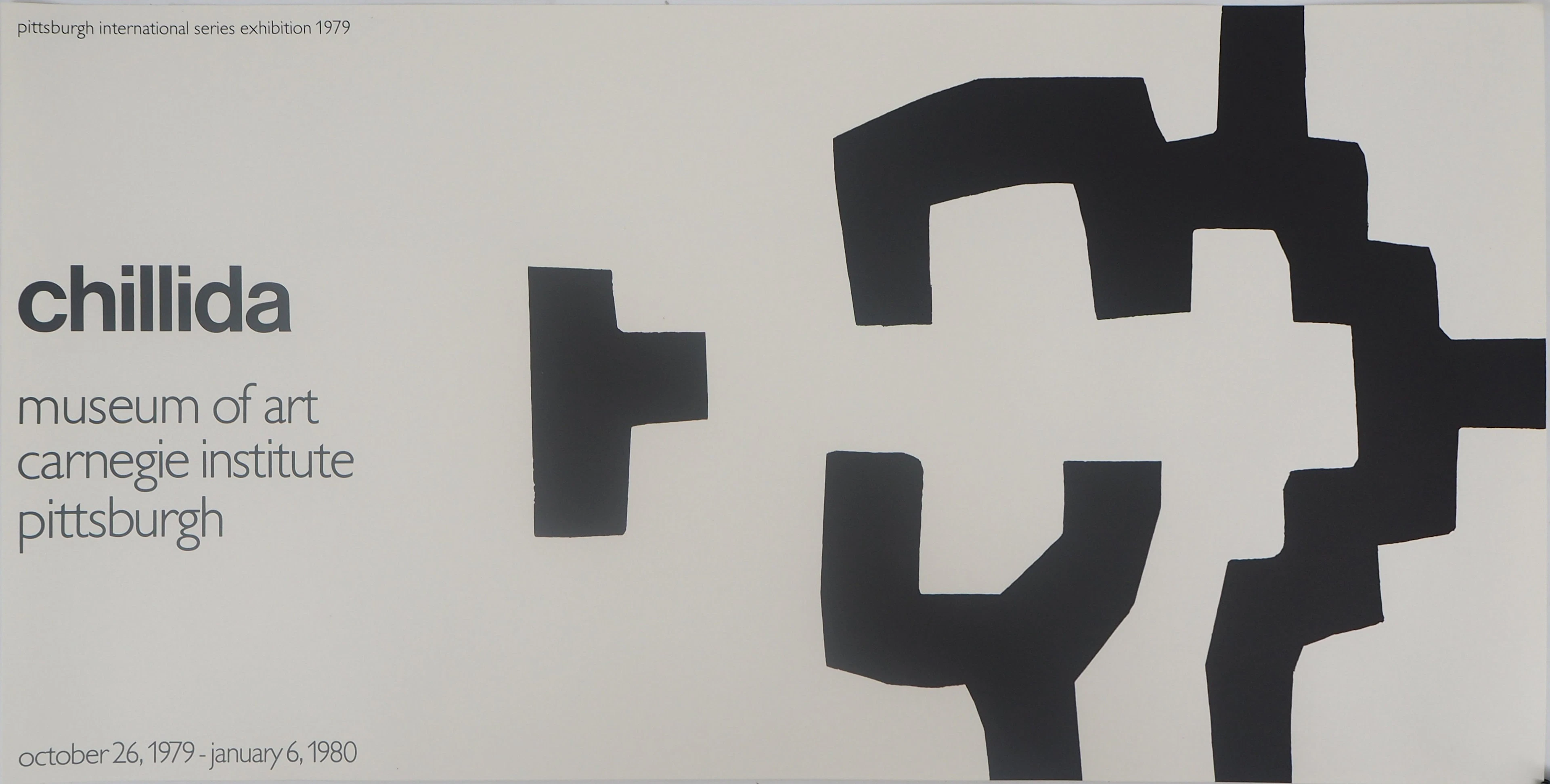 Eduardo CHILLIDA : Abstraction - Sérigraphie originale