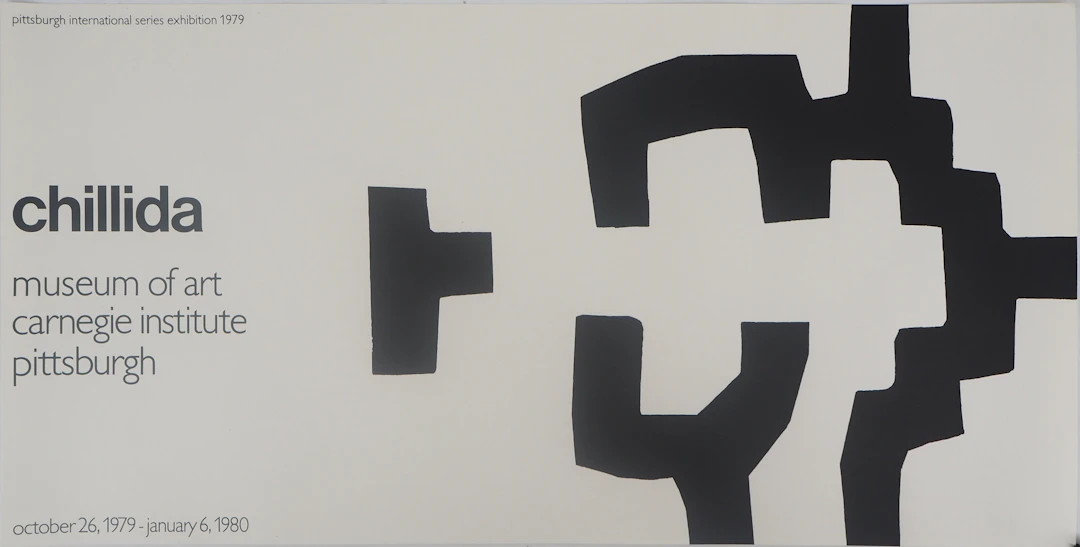 Eduardo CHILLIDA : Abstraction - Sérigraphie originale