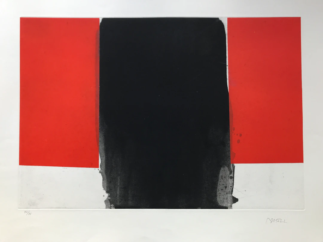 Alfons BORRELL PALAZON - Espais 3, 1990 - Gravure signée au crayon