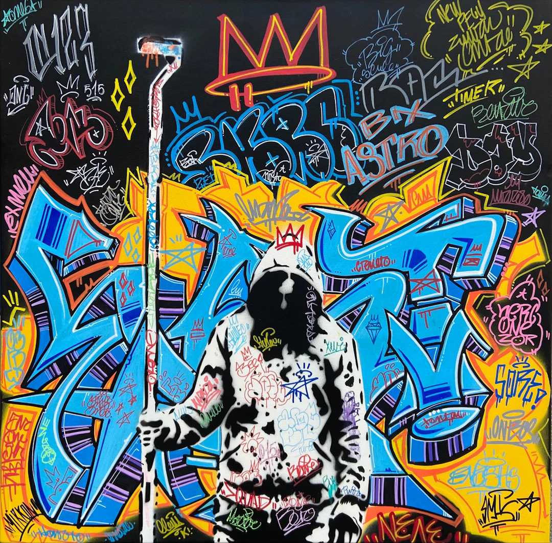 ALBERTO BLANCHART - REY SKUTOO ART - Peinture aérosol et acrylique