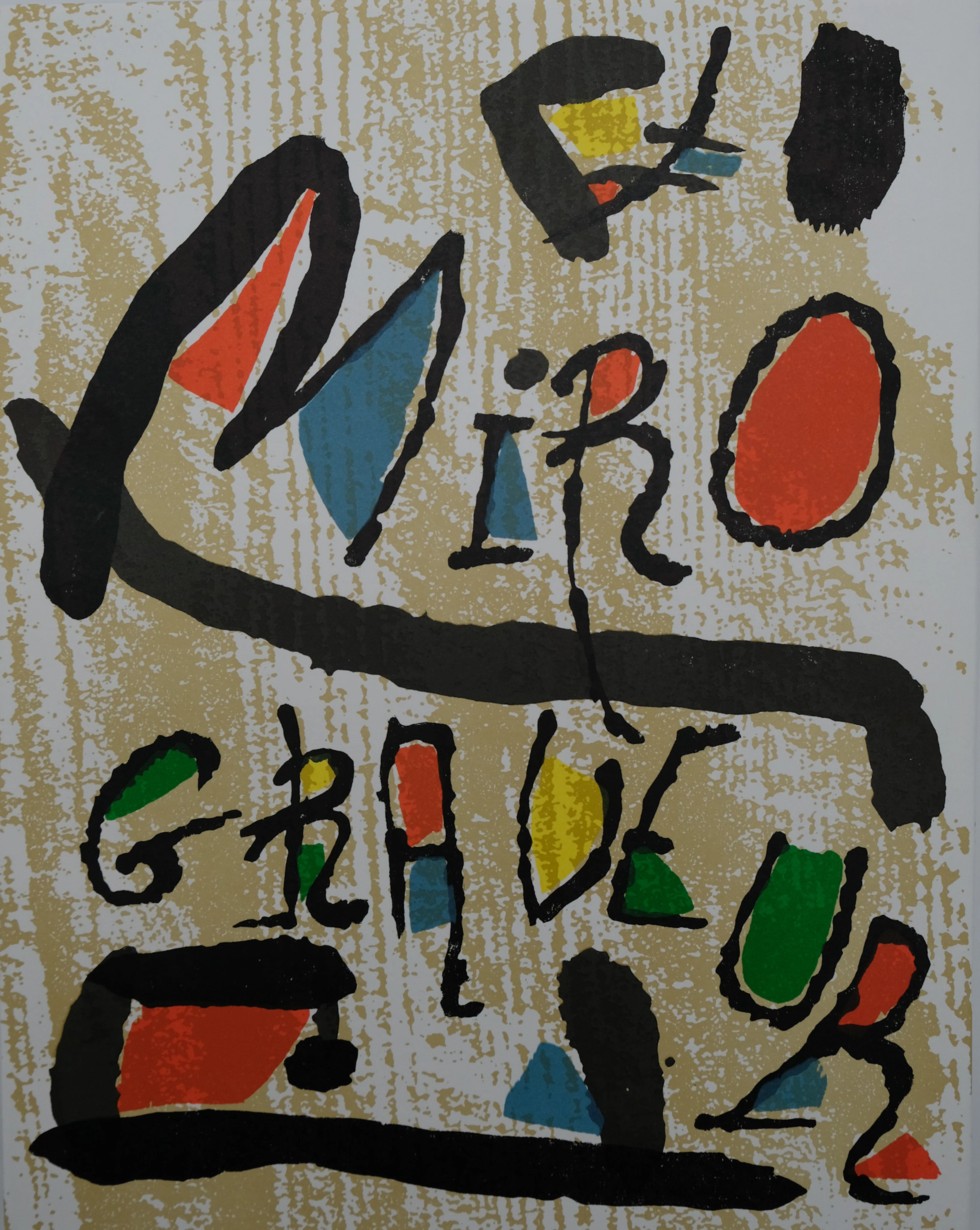 Joan MIRO : Volume II : Miró – Graveur (1961 - 1973) - 2 bois gravés originaux