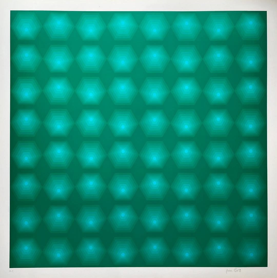 Jim Bird - tribute to Vasarely