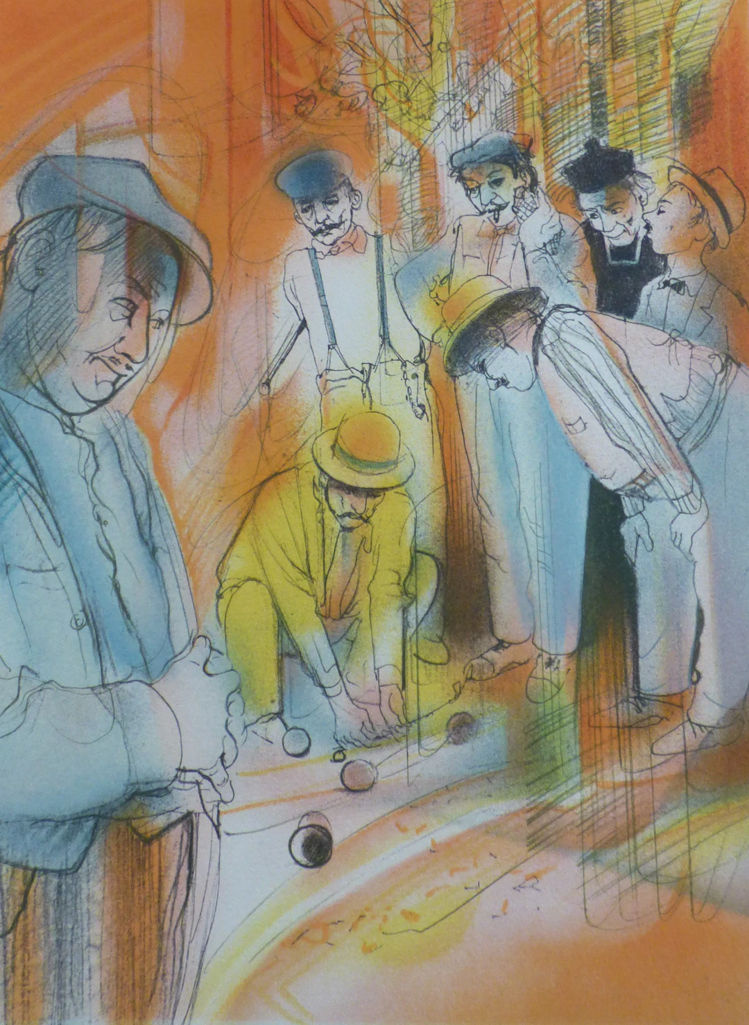 Jean Baptiste VALADIE - Jean de Florette, 1988 - Portefeuille de 8