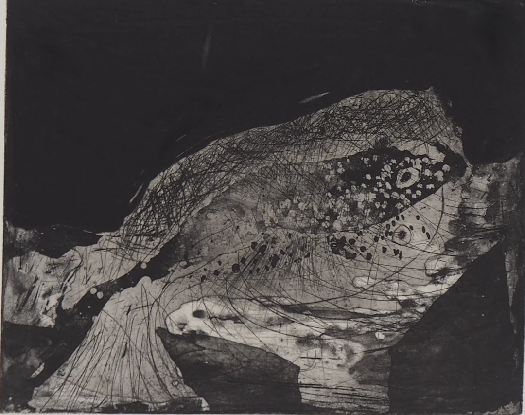 Frédéric Couraillon - Chemin de pensée, 2008 - Gravure originale signée
