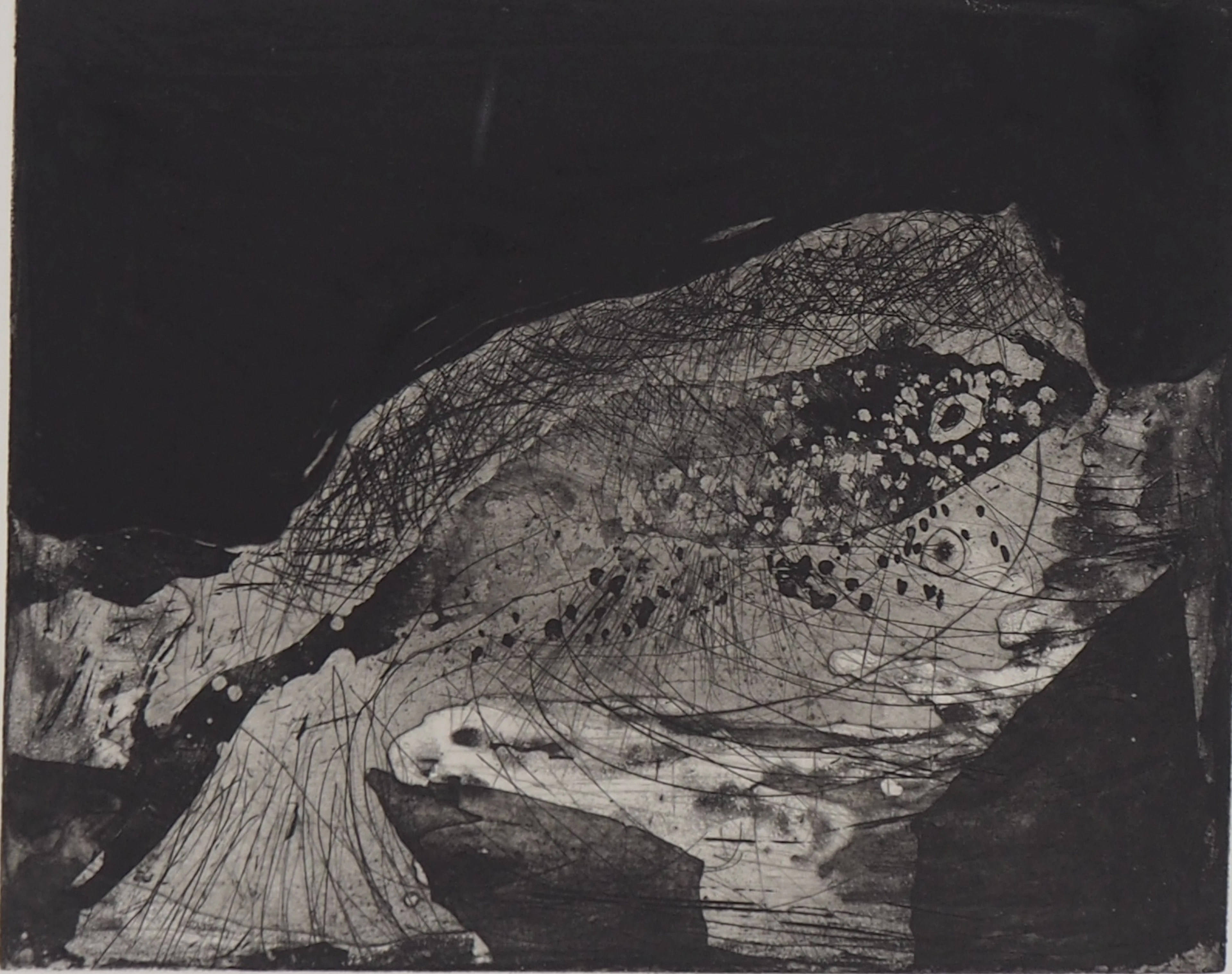 Frédéric Couraillon - Chemin de pensée, 2008 - Gravure originale signée