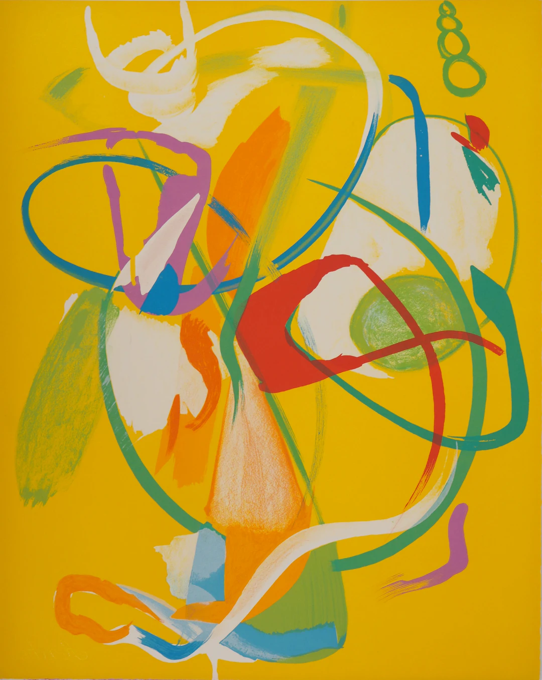 André LANSKOY - La Genèse : Il y eut un Matin, 1966 - Lithographie originale