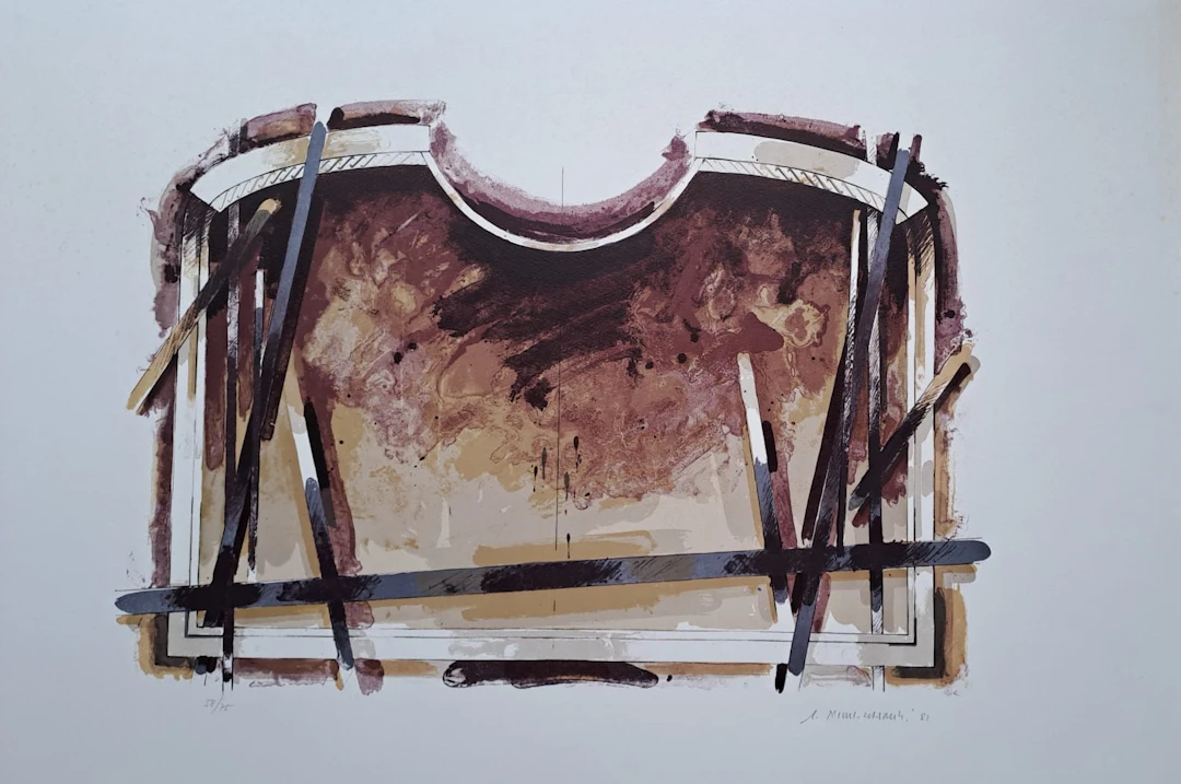 Gérard Titus-Carmel - Abstraction - Lithographie originale, signée et numérotée