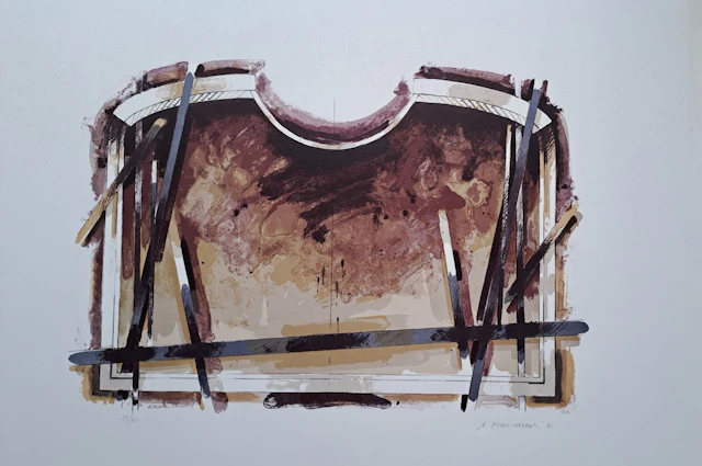 Gérard Titus-Carmel - Abstraction - Lithographie originale, signée et numérotée