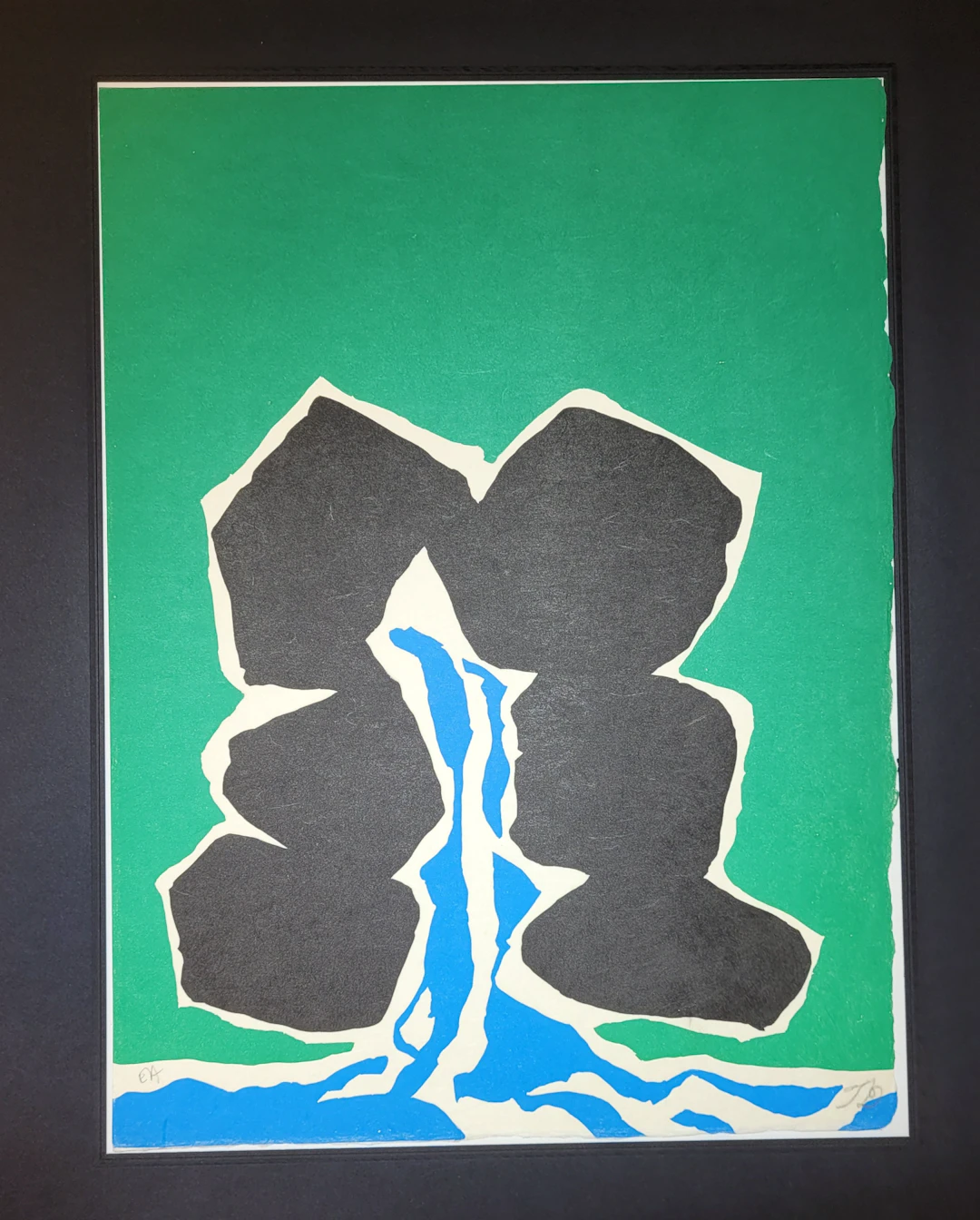 Fernand DUBUIS - Le cantique du Soleil VII,1970 - Lithographie originale