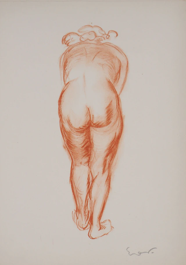 Emile Othon FRIESZ - Nu penché, 1949 - Lithographie originale signée