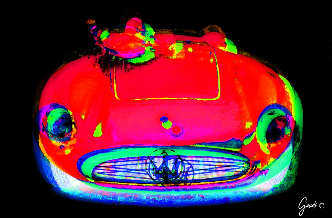 Gaudi .C maserati-300s-moss-pop-art (2025)
