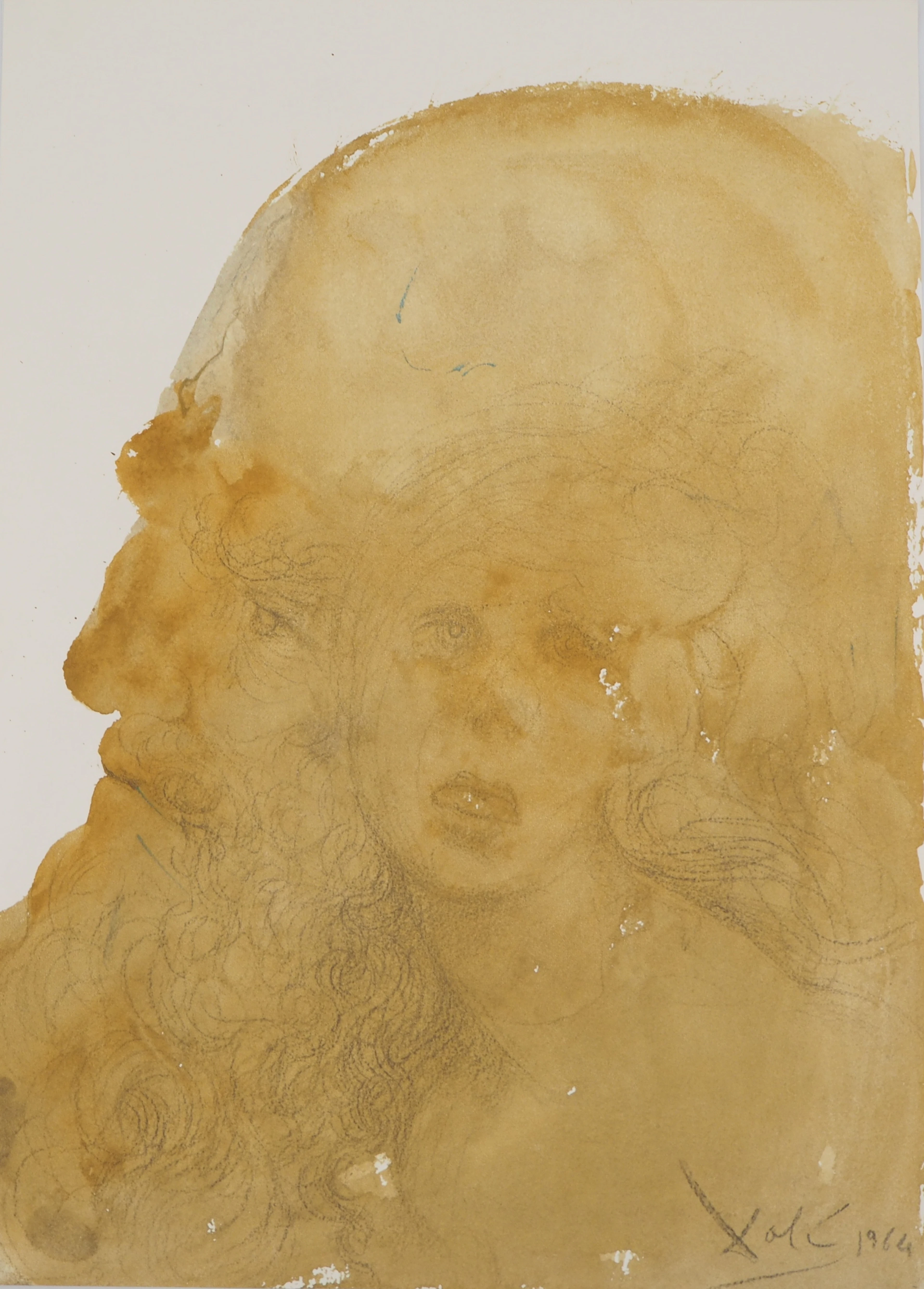Salvador DALI : Biblia Sacra - L’Amoureux - Lithographie Signée
