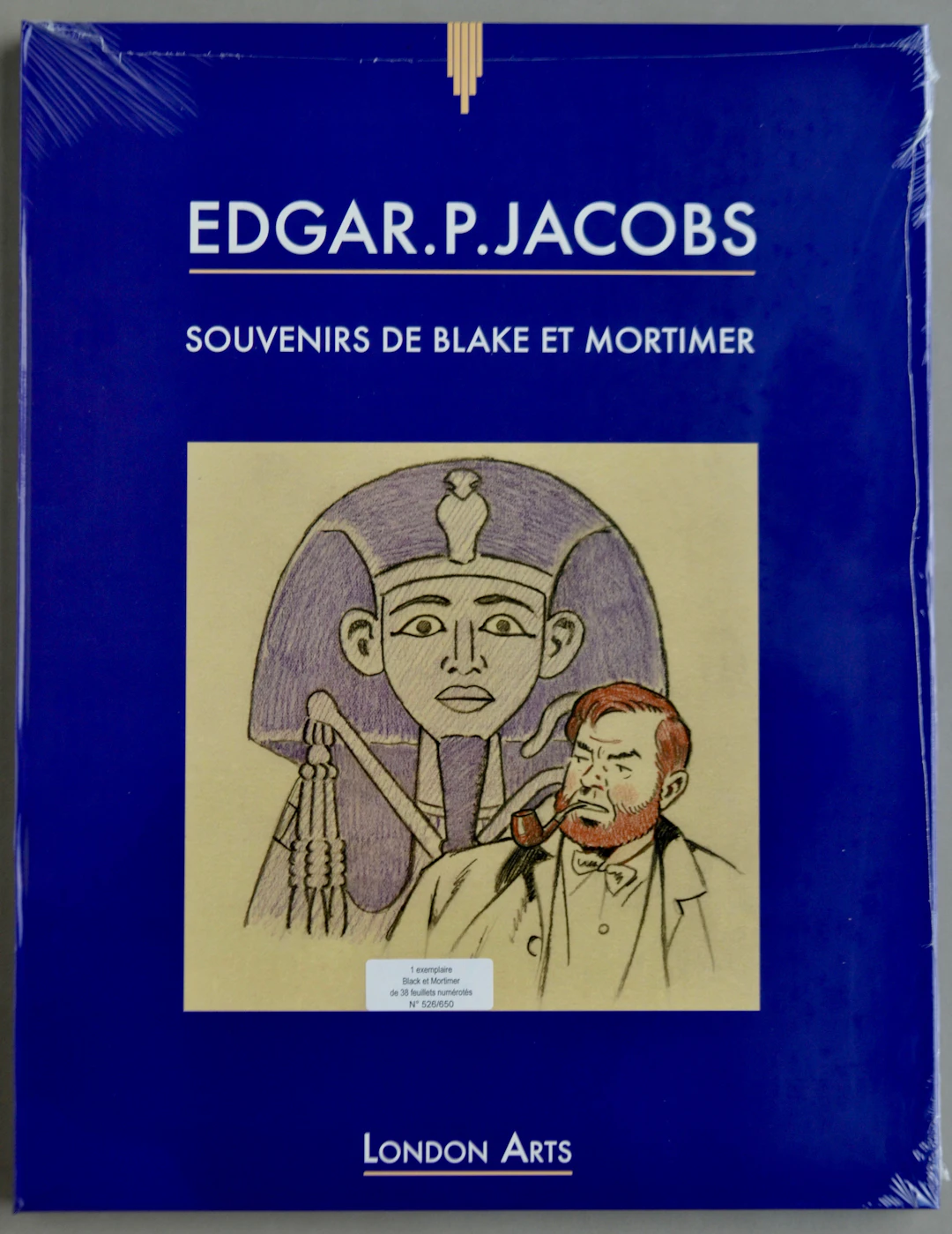 Blake en Mortimer - Portfolio Souvenirs de Blake et Mortimer - Edgar