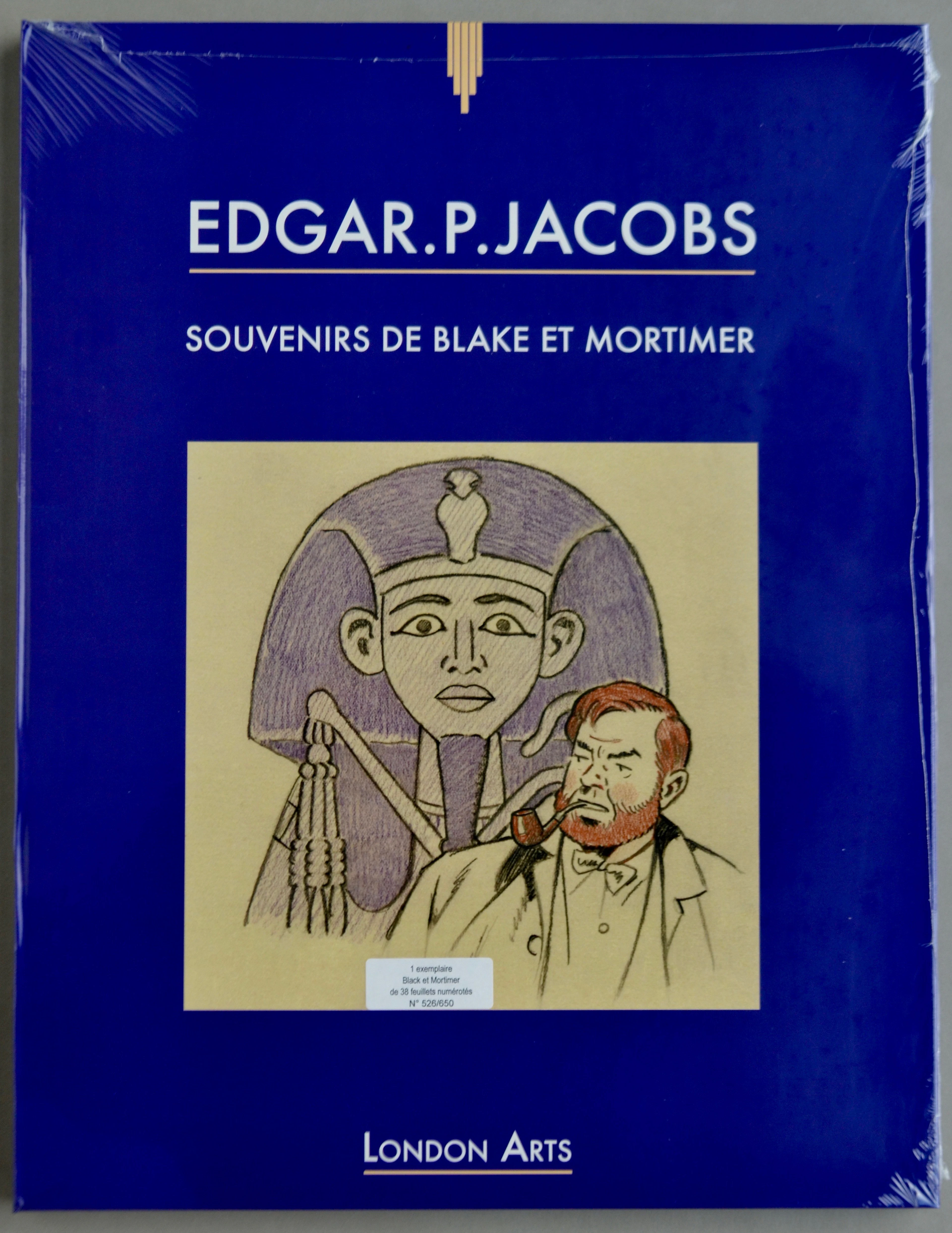 Blake en Mortimer - Portfolio Souvenirs de Blake et Mortimer - Edgar