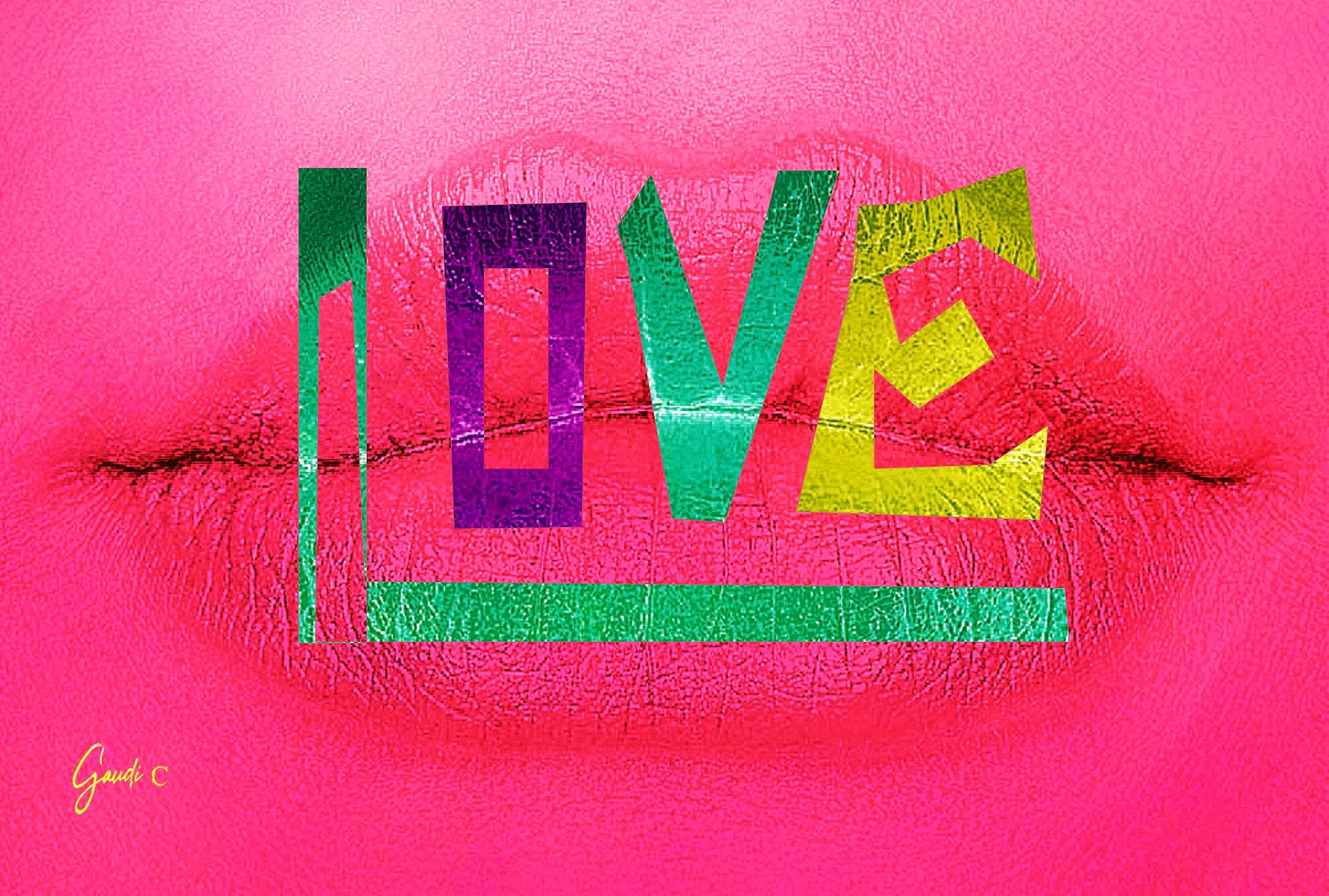 Gaudi .C - Love, 2025 - Photographie