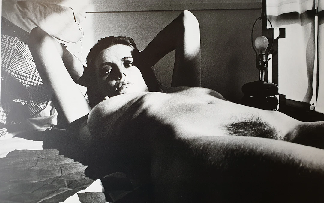 Helmut NEWTON - Fiona Lewis in Los angeles, 1976, Photolithographie