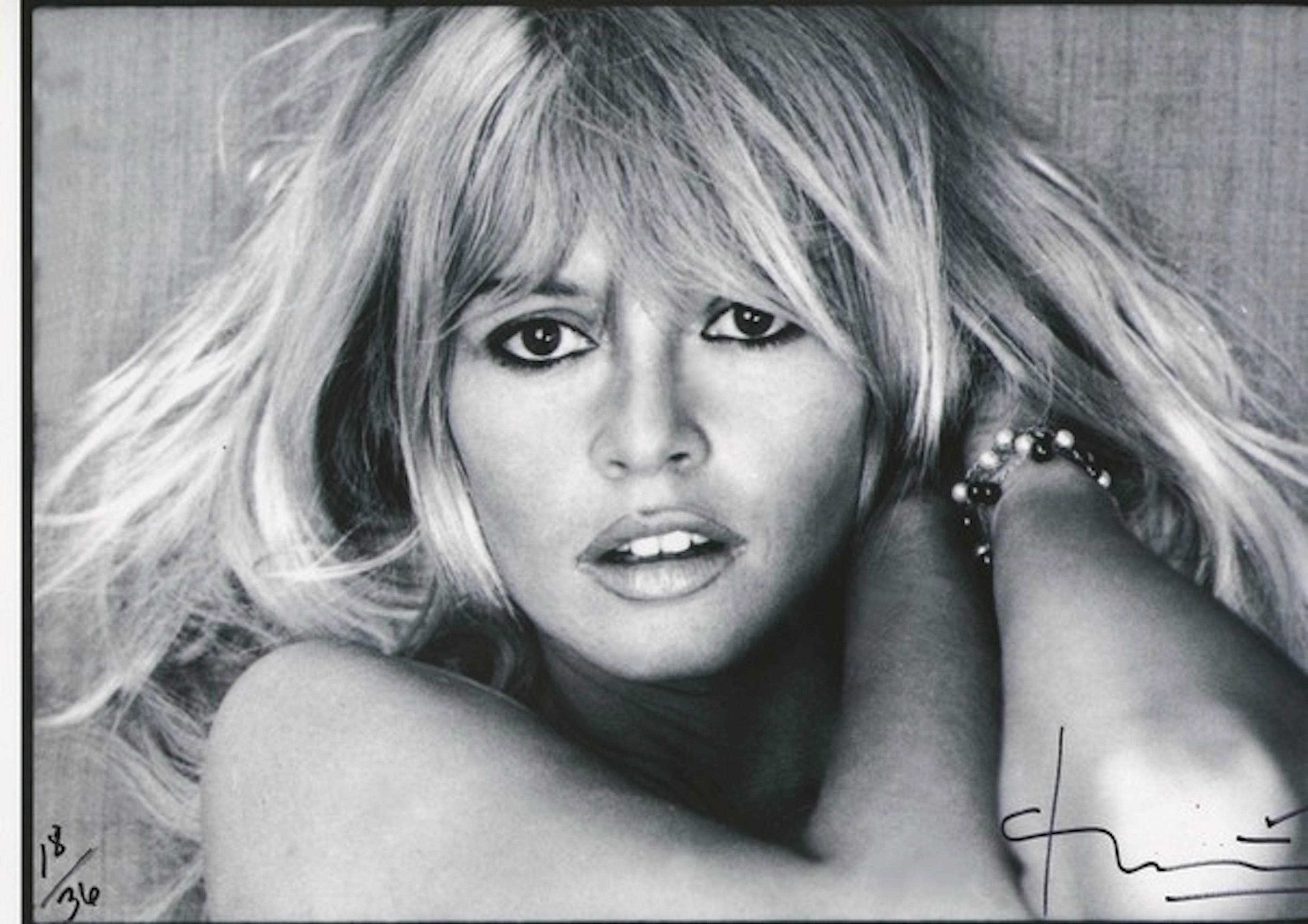 Bert STERN - Brigitte Bardot. Saint Tropez - Photographie signée