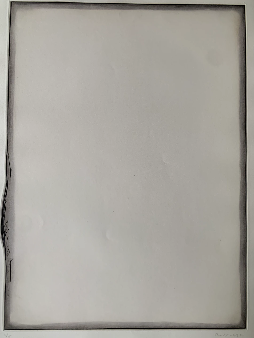 Erwin Bechtold - Margenes 7, 1977 - Gravure signée et numérotée