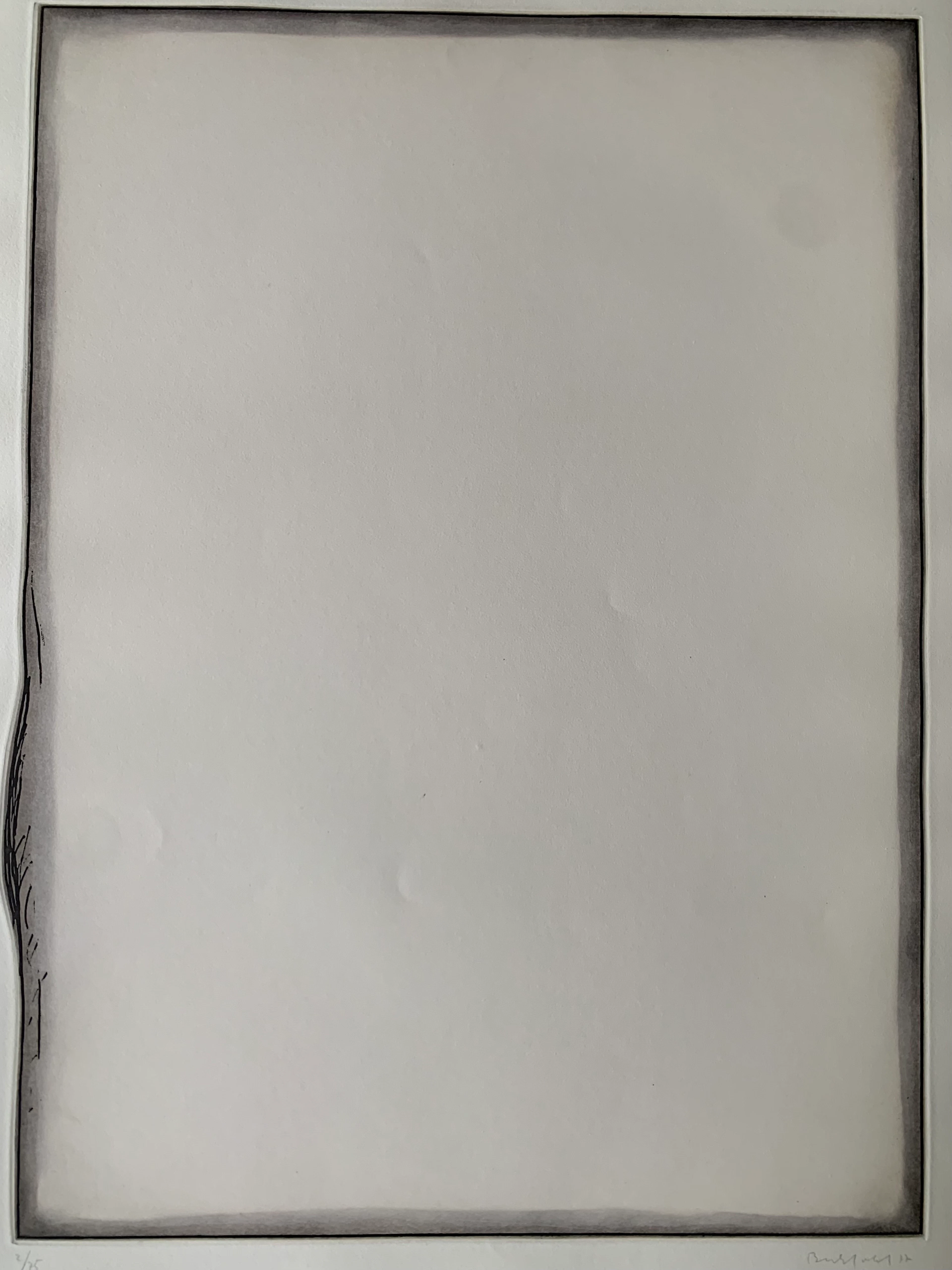 Erwin Bechtold - Margenes 7, 1977 - Gravure signée et numérotée