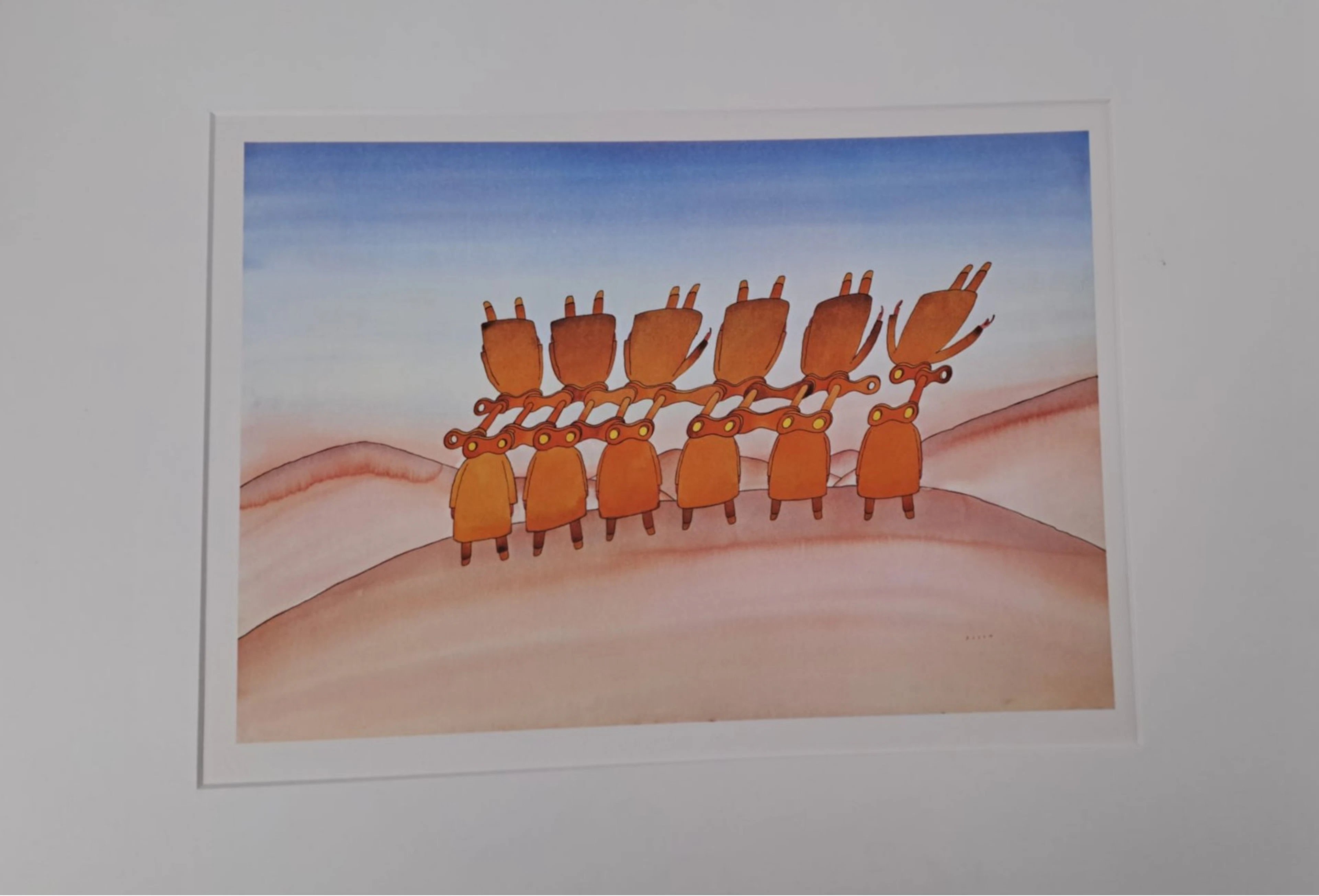 Jean-Michel Folon (d’après) - Ville déserte, 1971 - Héliogravure signée
